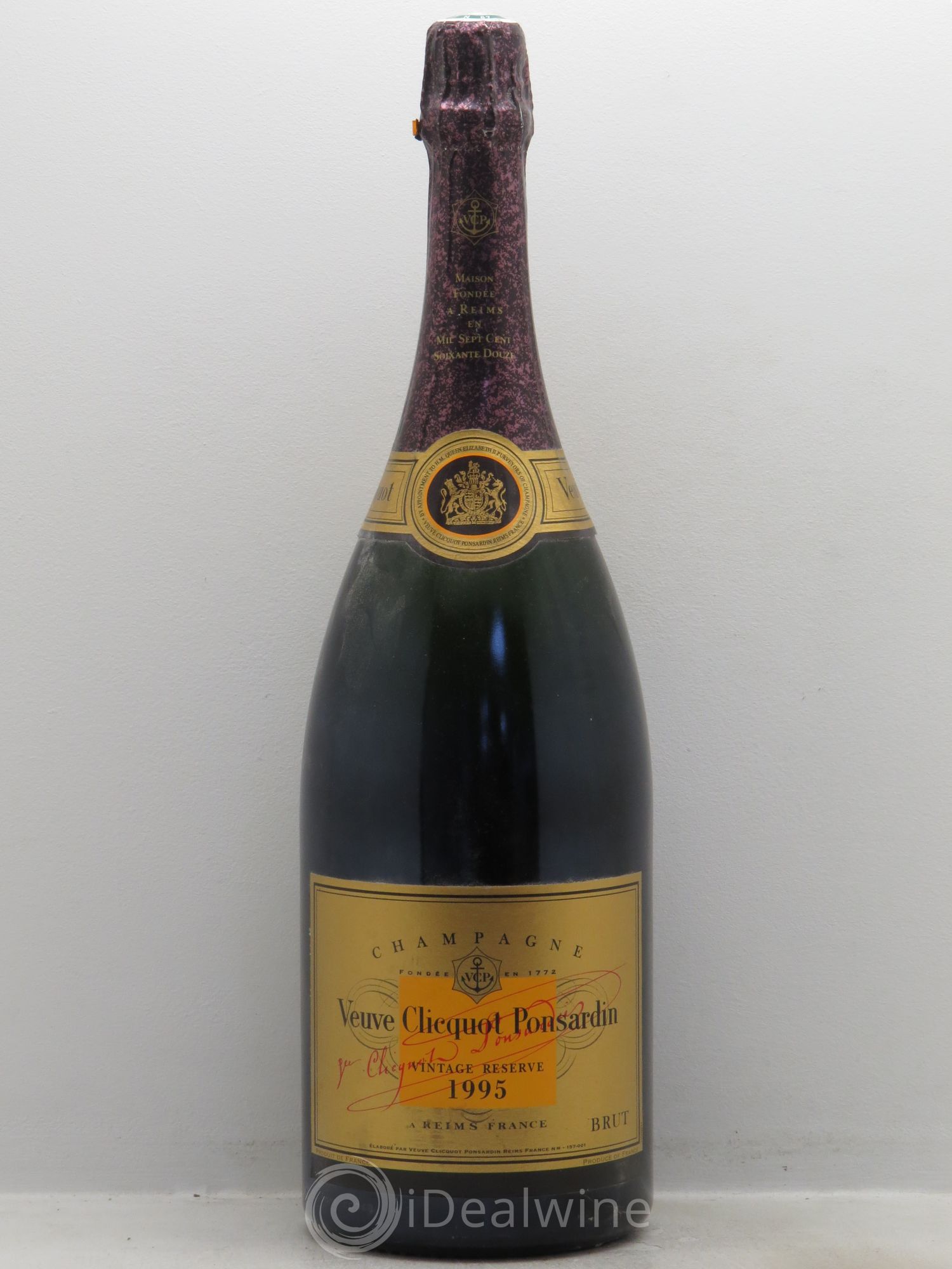 Vintage Veuve Clicquot 1995 - Lot de 1 magnum - 0