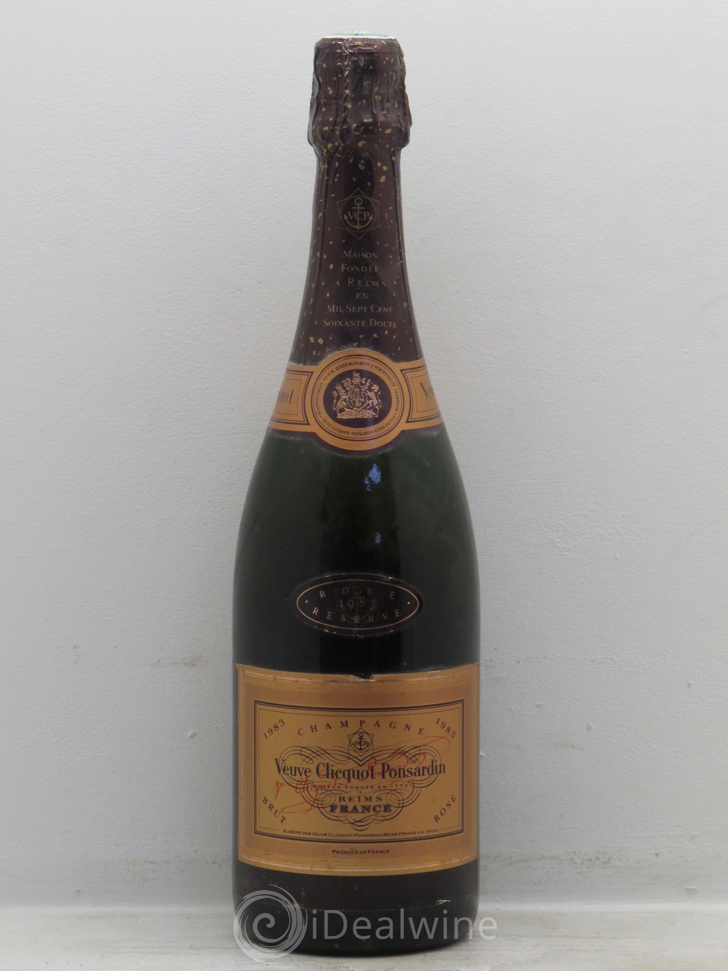 Champagne - Veuve Clicquot réserve 1983 - Posten von 1 Flasche - 0