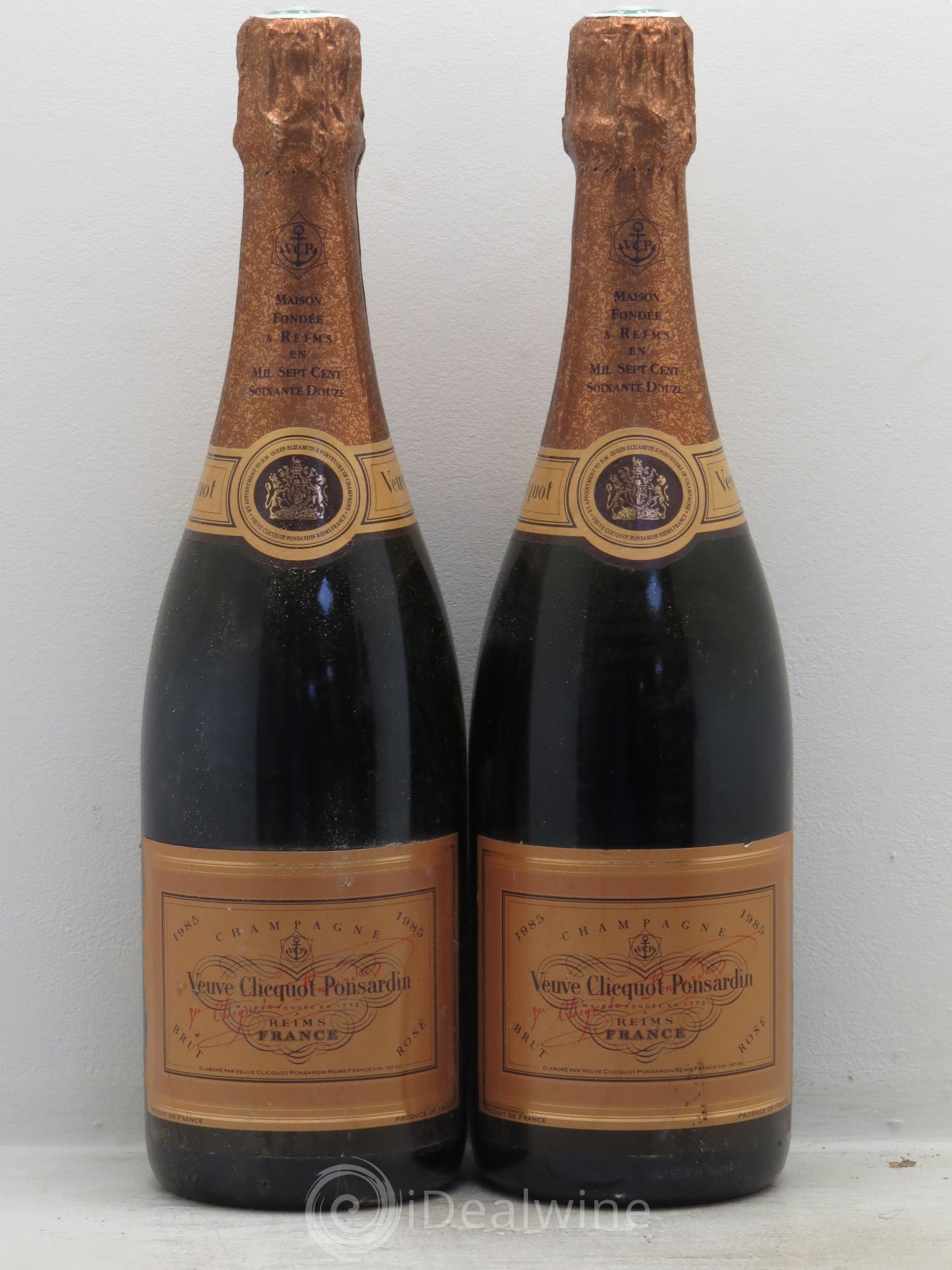 Champagne - - 1985 - Lot of 2 bottles - 0