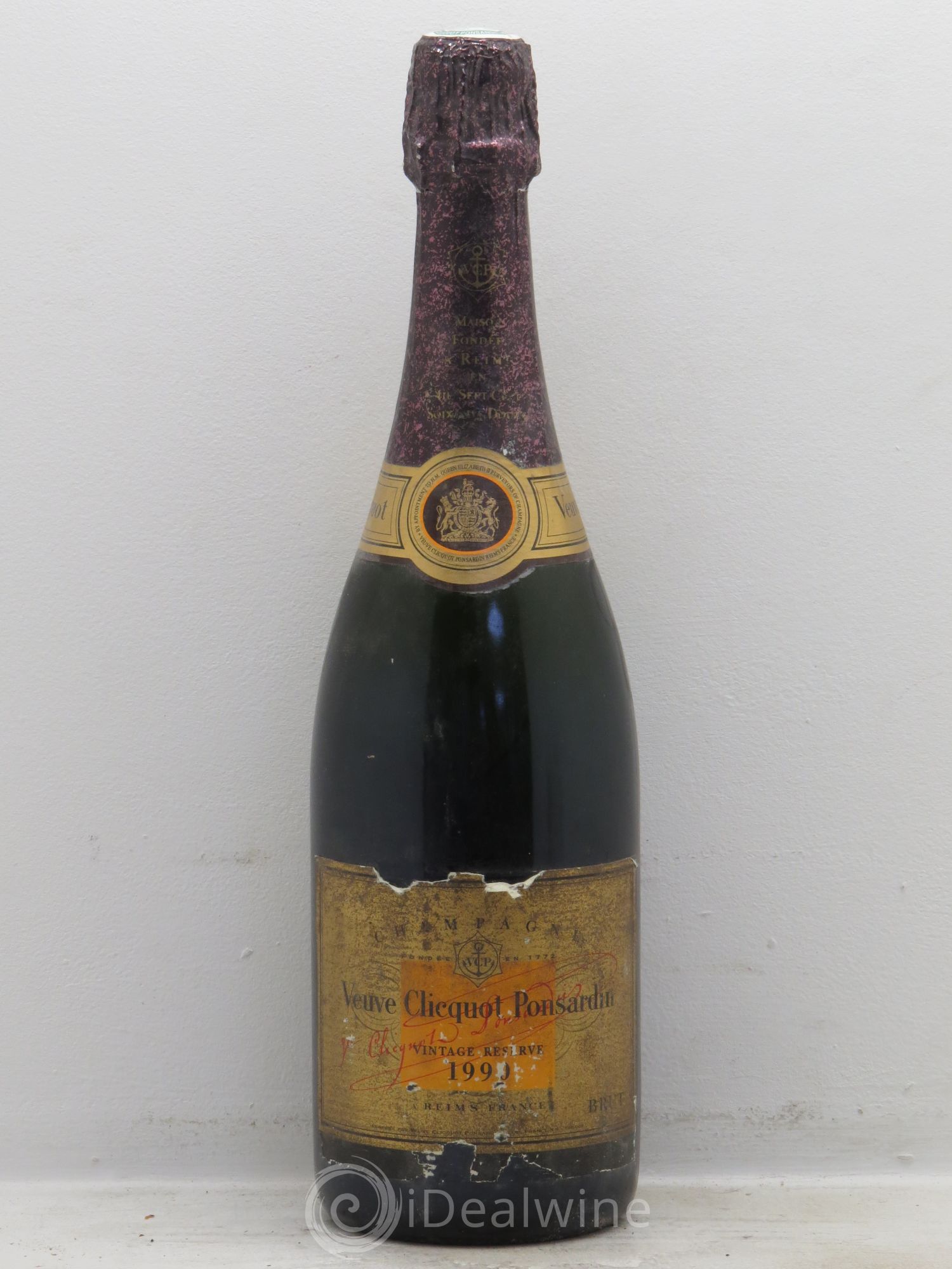 Vintage Veuve Clicquot 1990 - Lot de 1 bouteille - 0