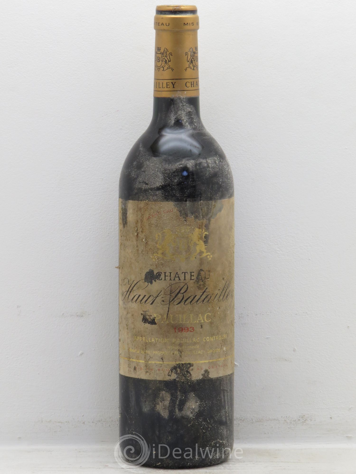 Château Haut Batailley 5ème Grand Cru Classé 1993 - Lot de 1 bouteille - 0