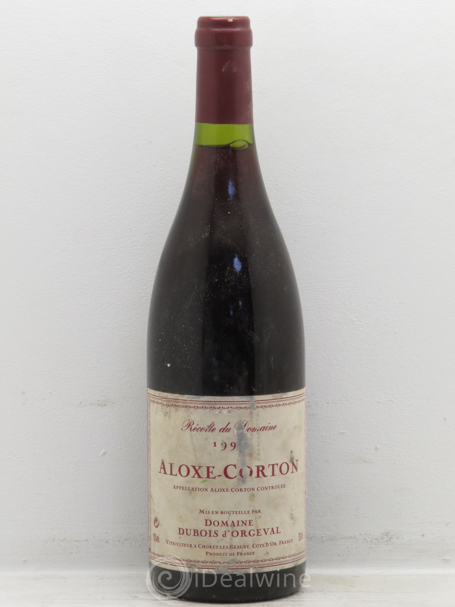Aloxe-Corton Domaine Dubois d'Orgeval 1994 - Posten von 1 Flasche - 0
