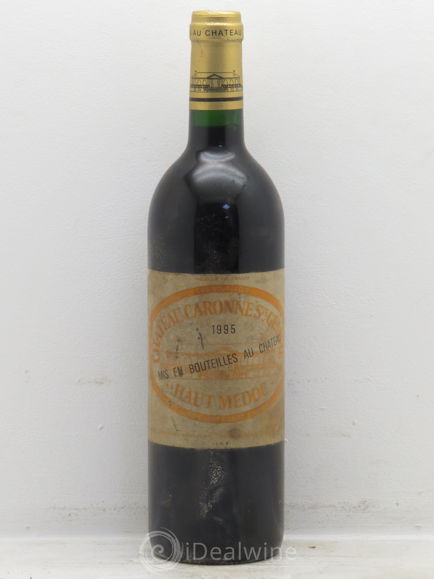Château Caronne Sainte-Gemme Cru Bourgeois 1995 - Lot de 1 bouteille - 0