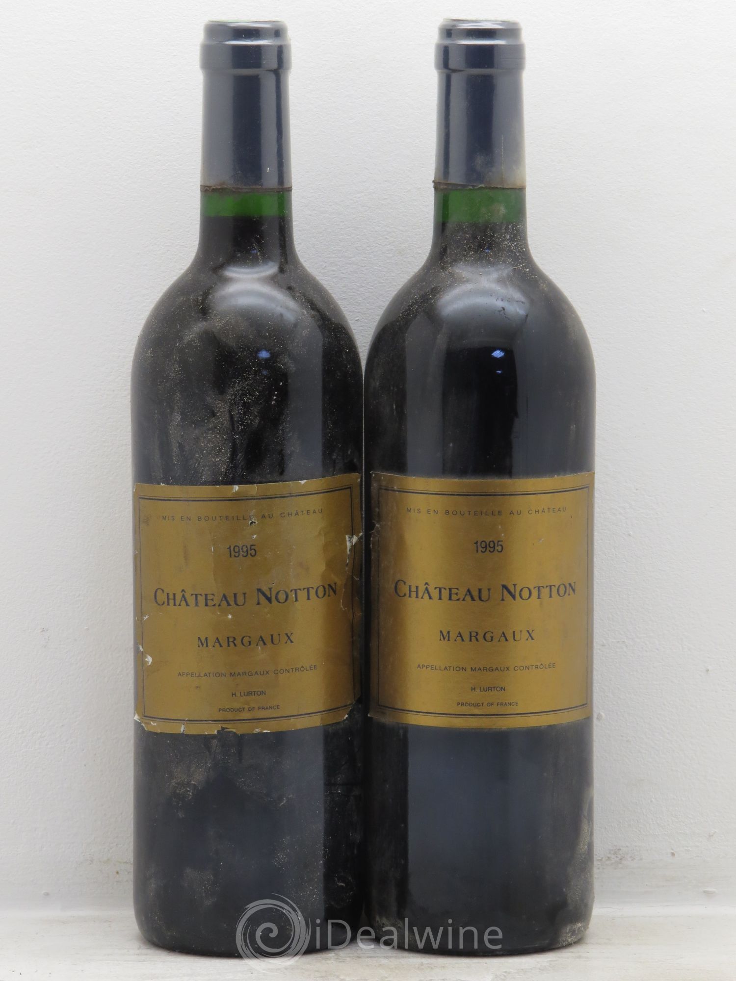 Bordeaux Margaux Château Notton 1995 - Posten von 2 Flaschen - 0