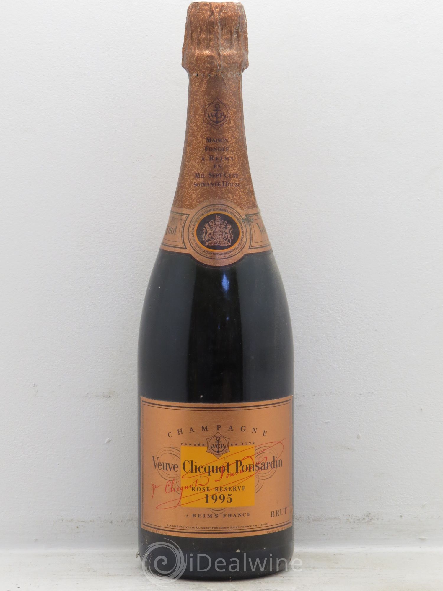 Champagne - Veuve Clicquot Ponsardin Réserve 1995 - Posten von 1 Flasche - 0