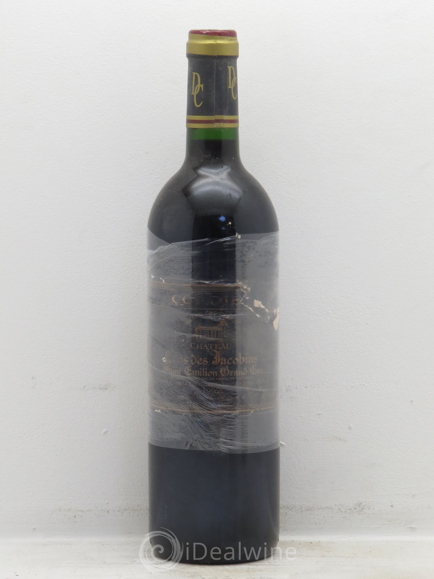 Château Clos des Jacobins Grand Cru Classé 1996 - Lot de 1 bouteille - 0