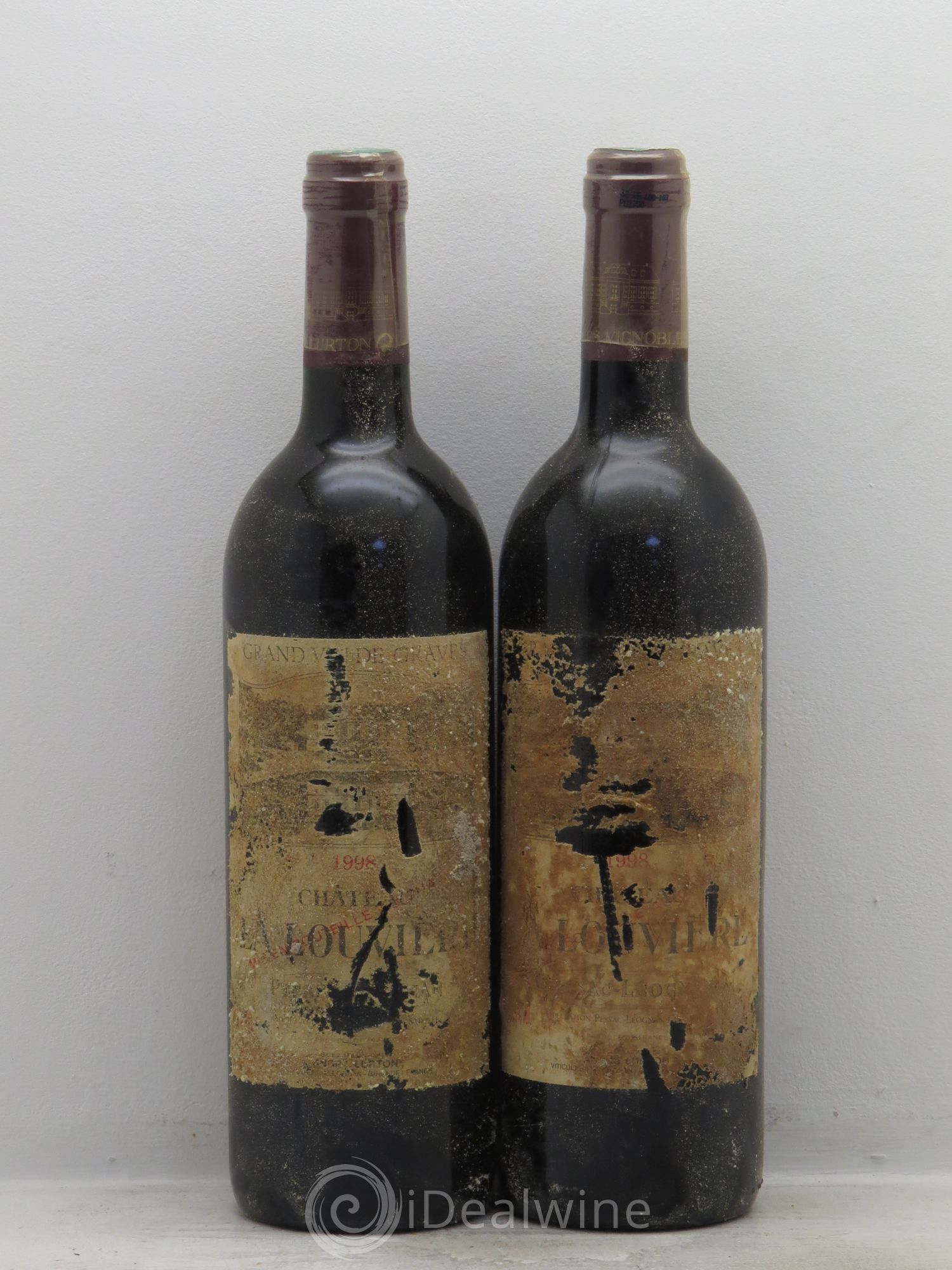 Château la Louvière 1998 - Lot de 2 bouteilles - 0