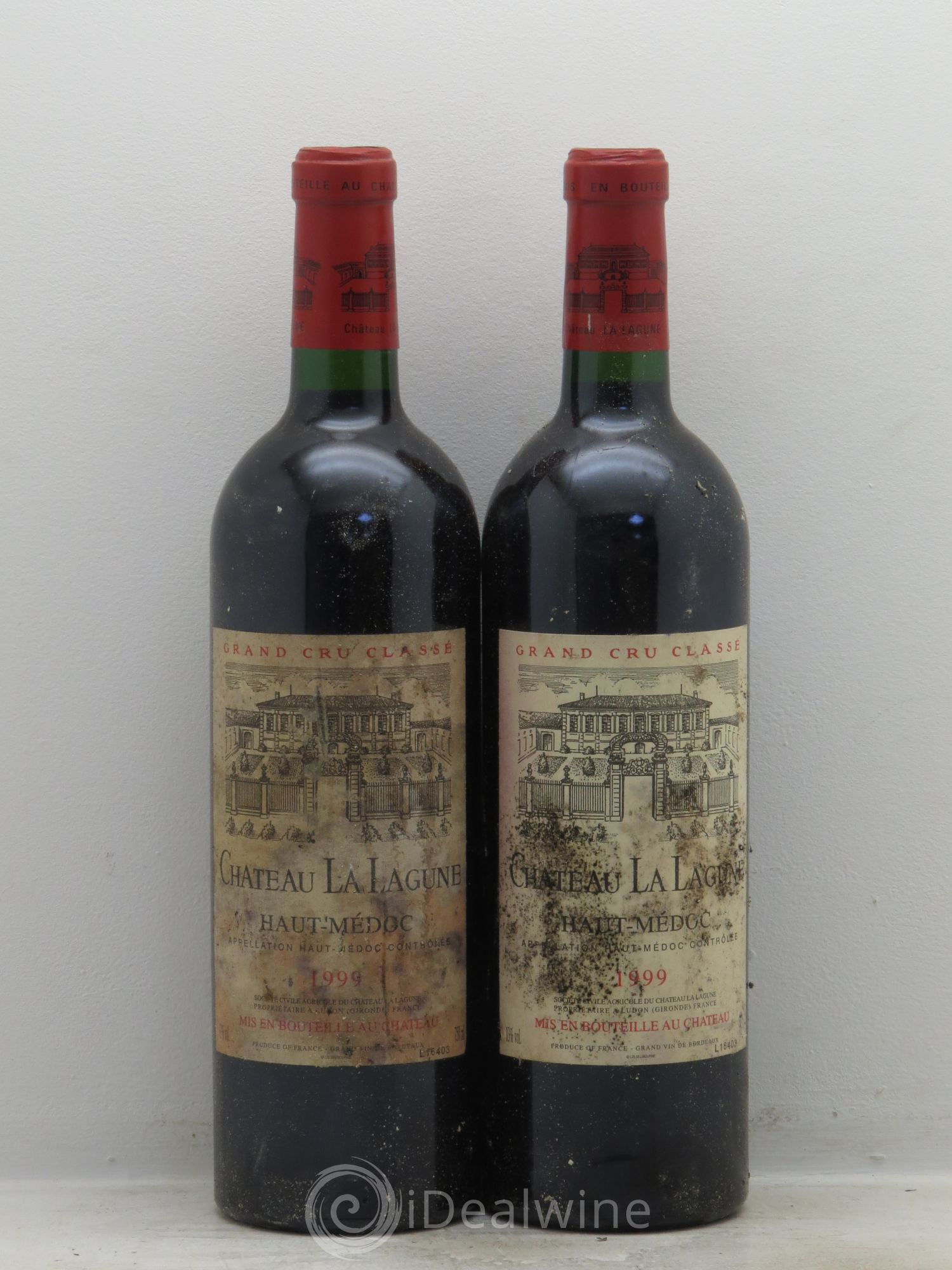 Château la Lagune 3ème Grand Cru Classé 1999 - Lot de 2 bouteilles - 0