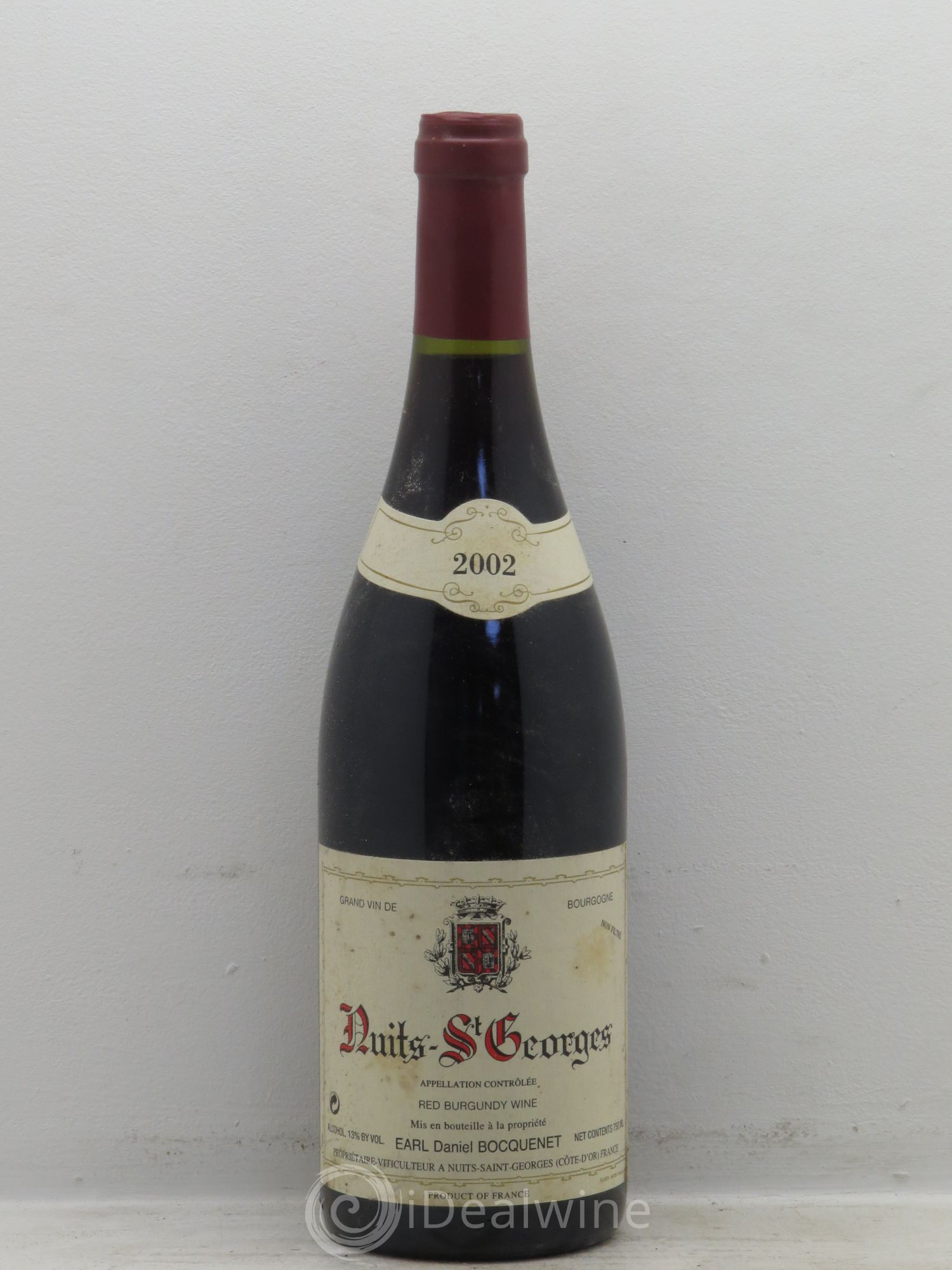 Nuits-Saint-Georges 2002 - Lot de 1 bouteille - 0
