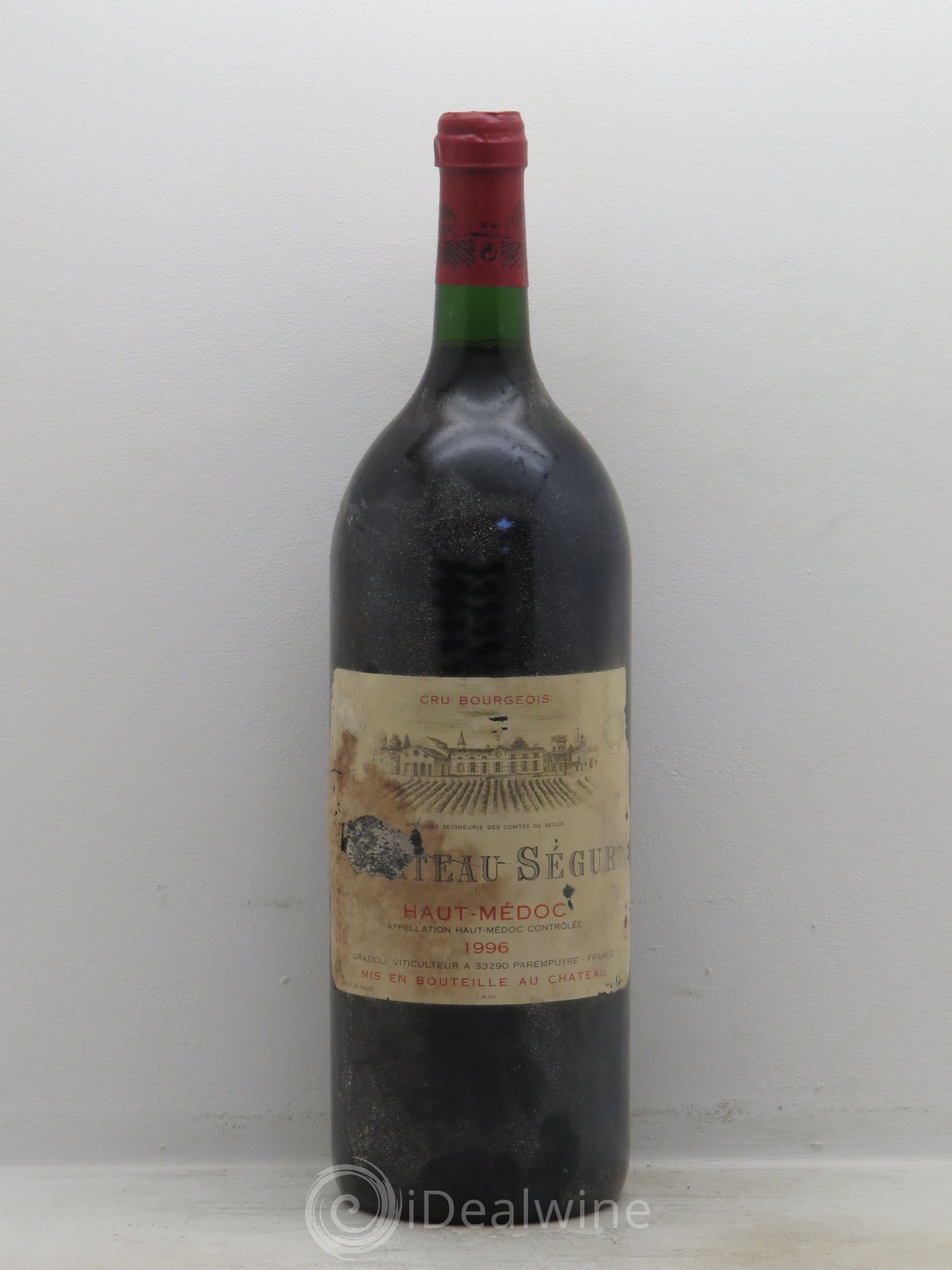 Château Ségur Cru Bourgeois 1996 - Lot de 1 magnum - 0