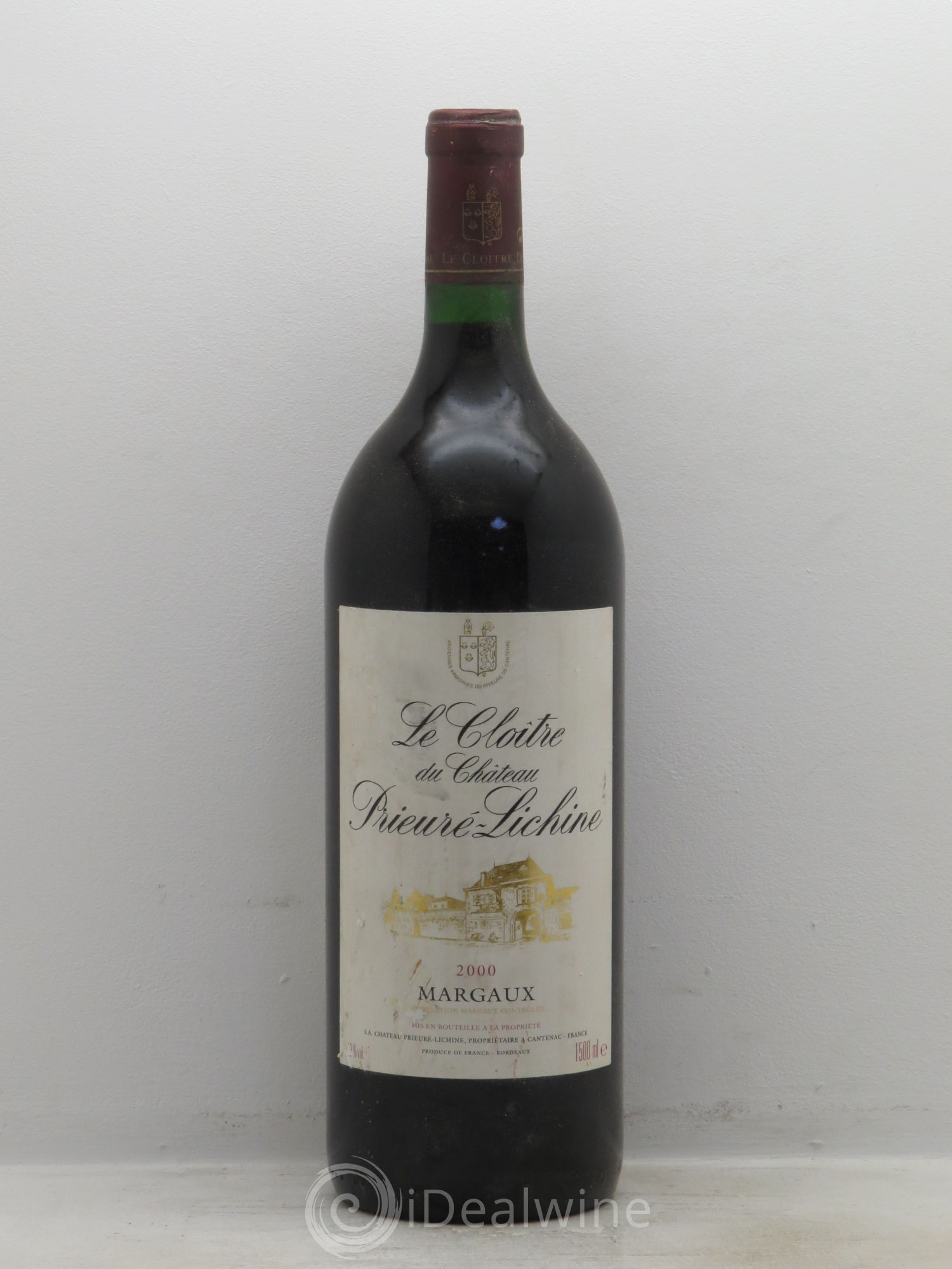 Cloître de Prieuré Lichine 2000 - Lot de 1 magnum - 0