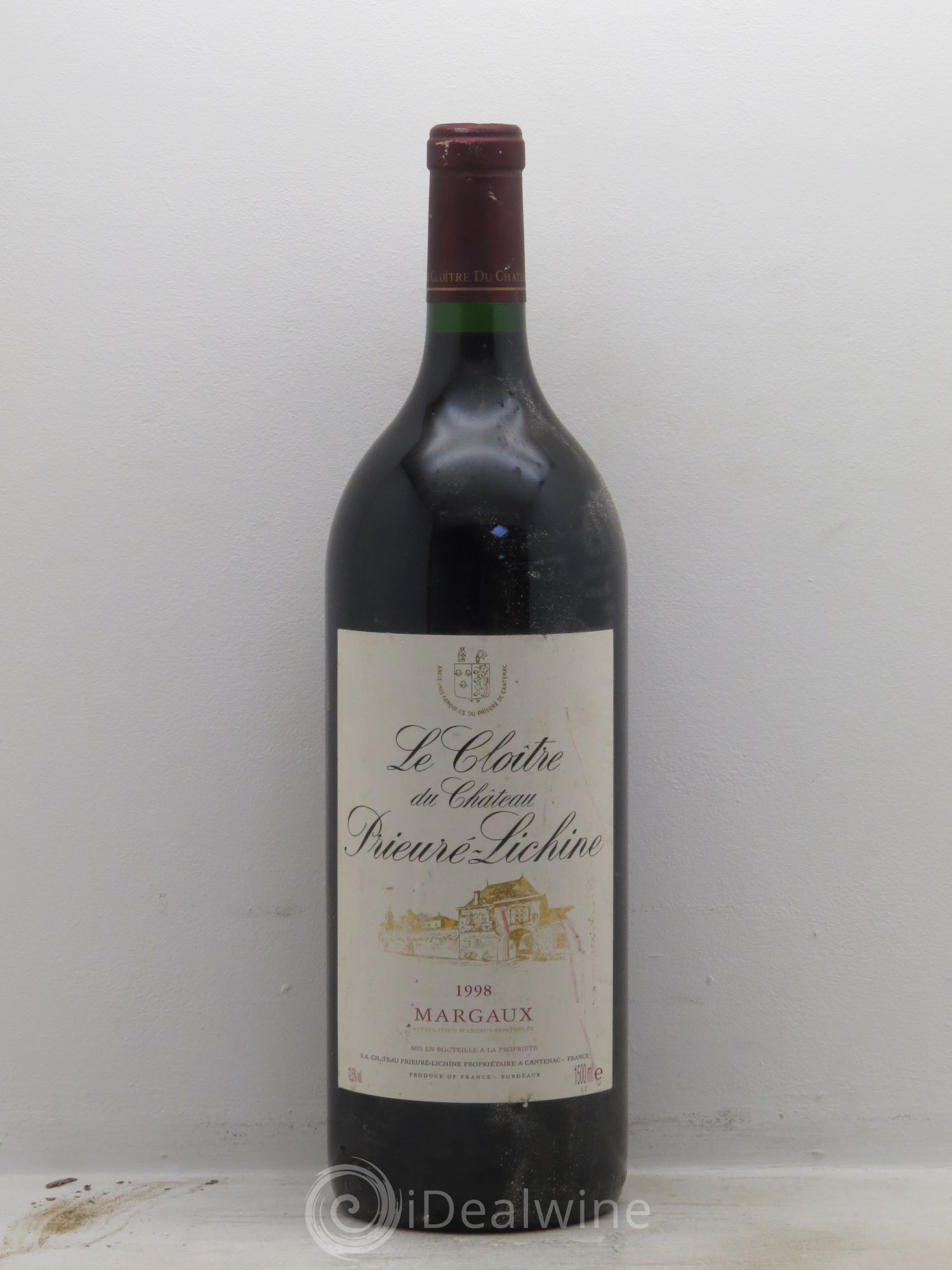 Cloître de Prieuré Lichine 1998 - Posten von 1 Magnum - 0