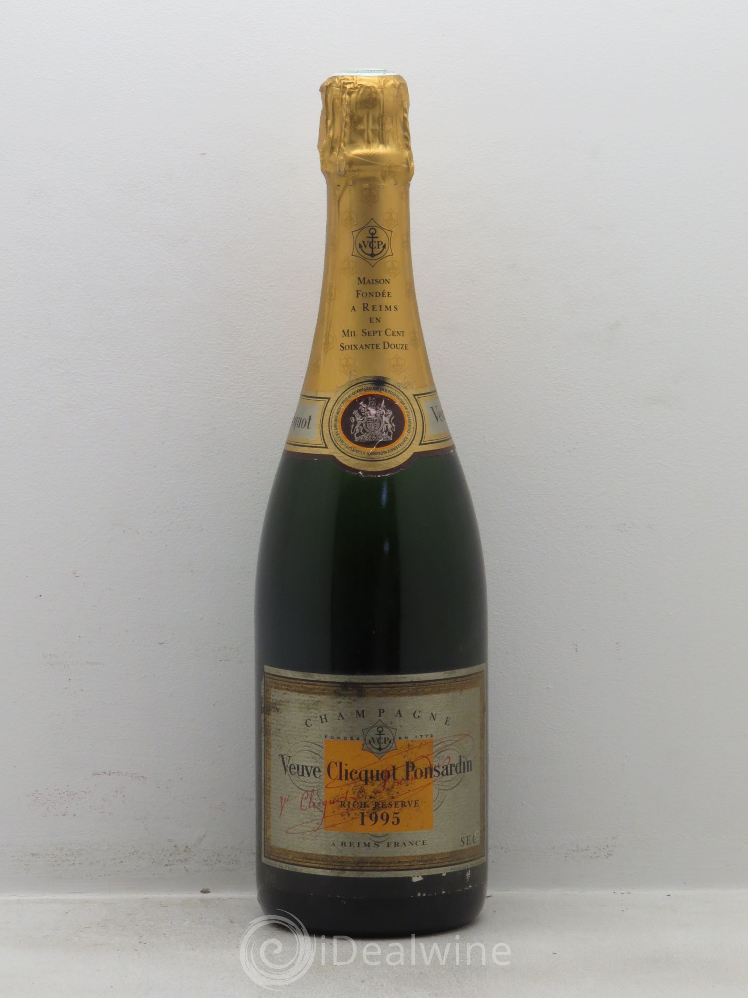 Champagne Veuve Clicquot Ponsardin Rich Réserve 1995 - Posten von 1 Flasche - 0