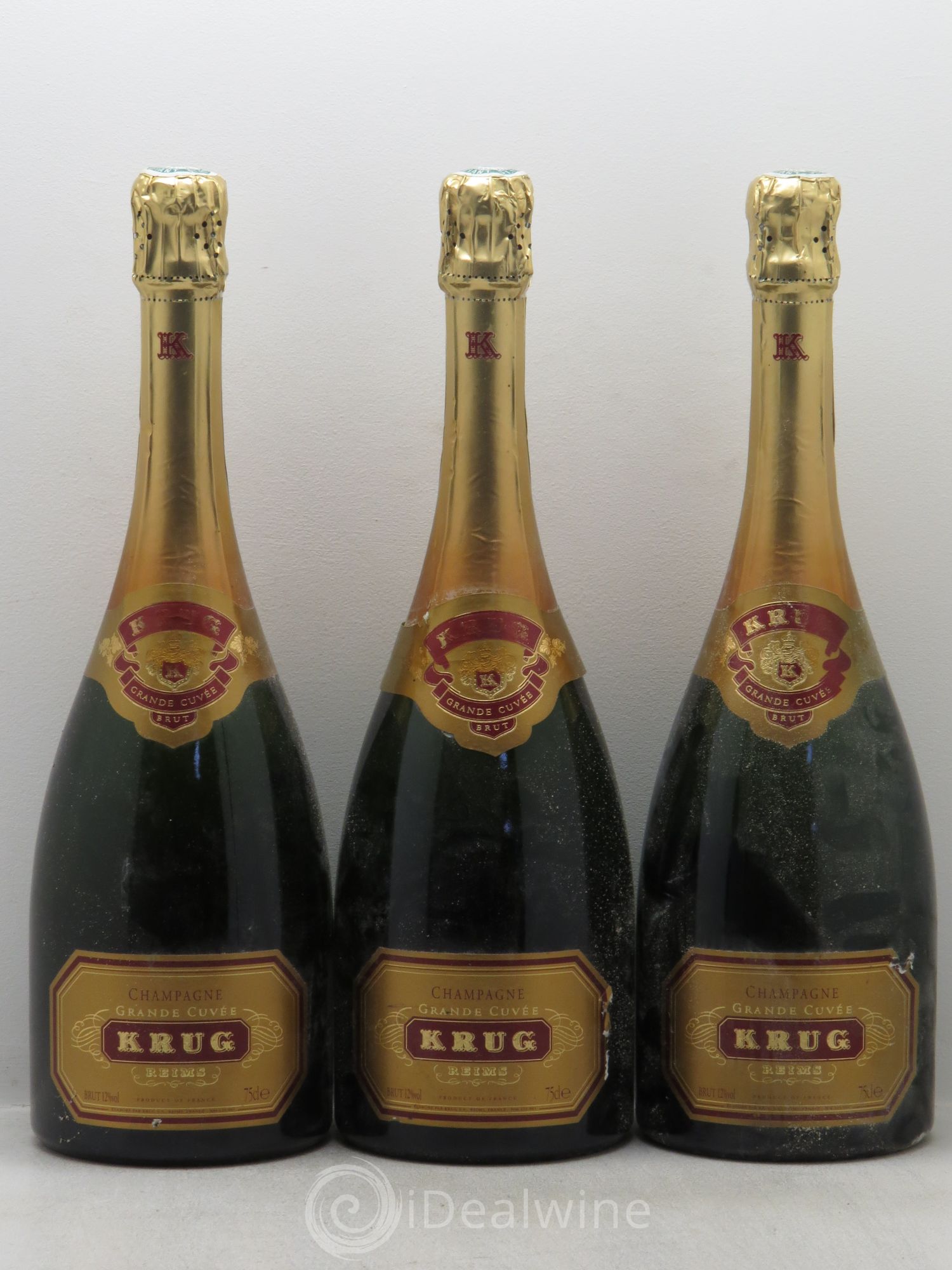 Grande Cuvée Brut Krug - Lot de 3 bouteilles - 0
