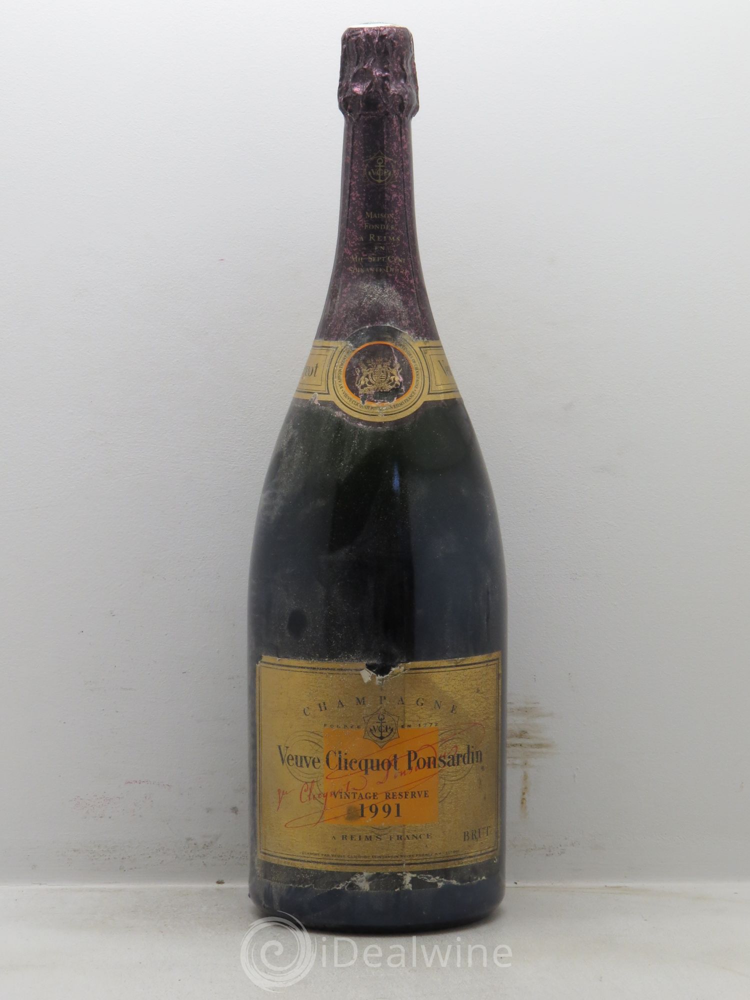 Vintage Veuve Clicquot 1991 - Lot de 1 magnum - 0
