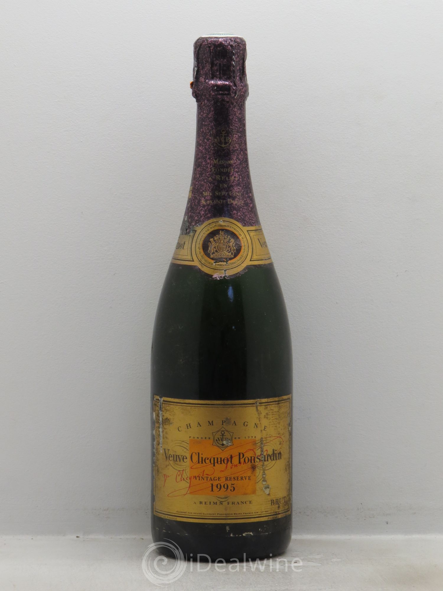 Vintage Veuve Clicquot 1995 - Lot de 1 bouteille - 0