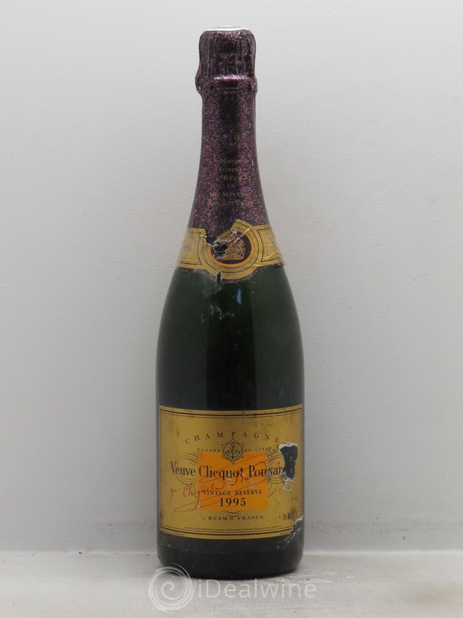 Vintage Veuve Clicquot 1995 - Lot de 1 bouteille - 0