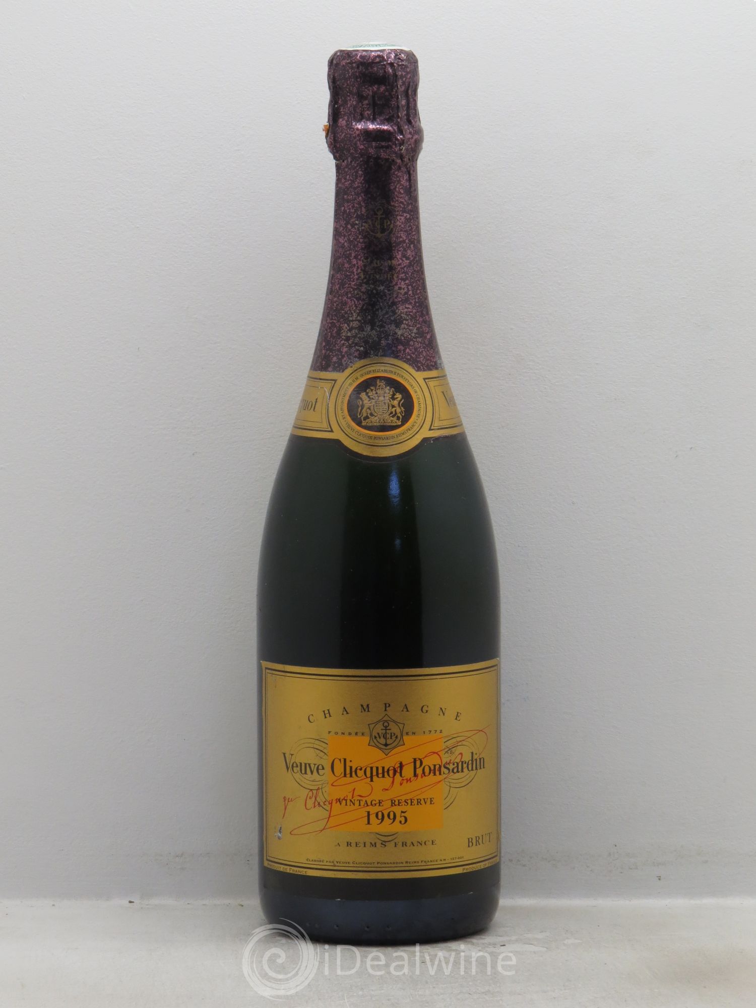 Vintage Veuve Clicquot 1995 - Lot de 1 bouteille - 0