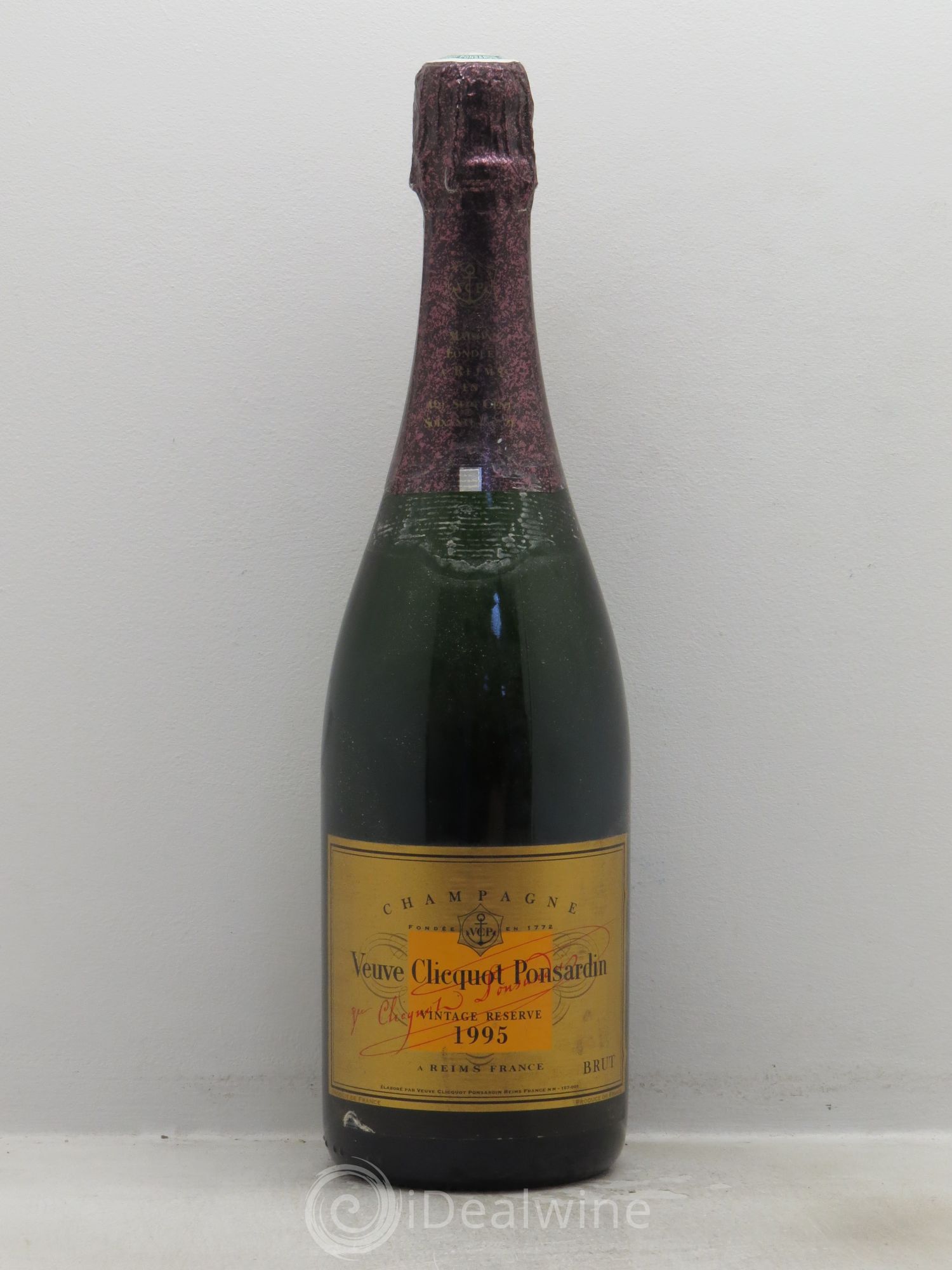 Vintage Veuve Clicquot 1995 - Lot de 1 bouteille - 0