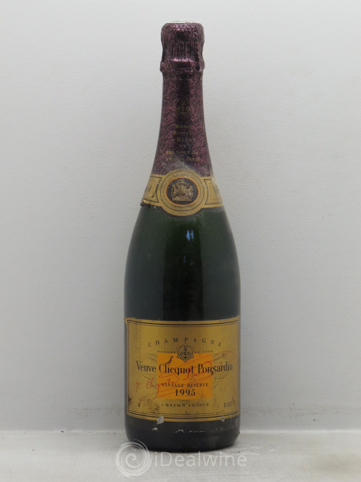 Vintage Veuve Clicquot 1995 - Lot de 1 bouteille - 0