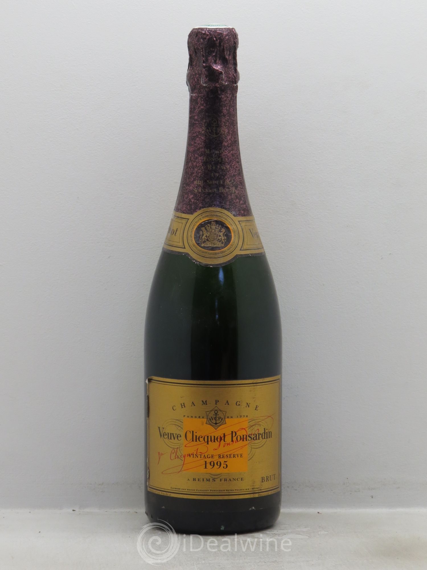 Vintage Veuve Clicquot 1995 - Lot de 1 bouteille - 0