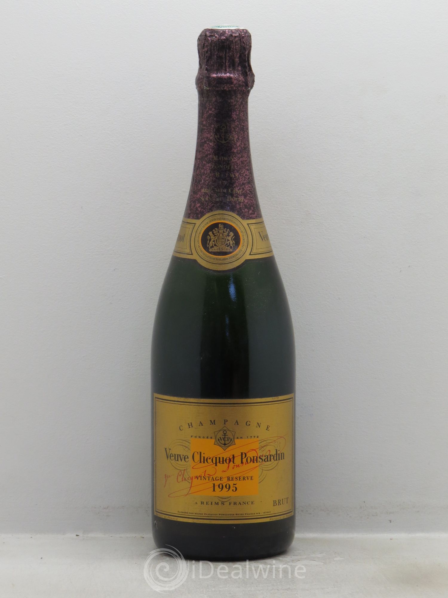 Vintage Veuve Clicquot 1995 - Lot de 1 bouteille - 0