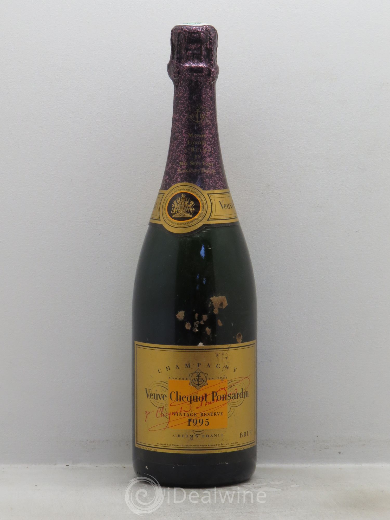 Vintage Veuve Clicquot 1995 - Lot de 1 bouteille - 0