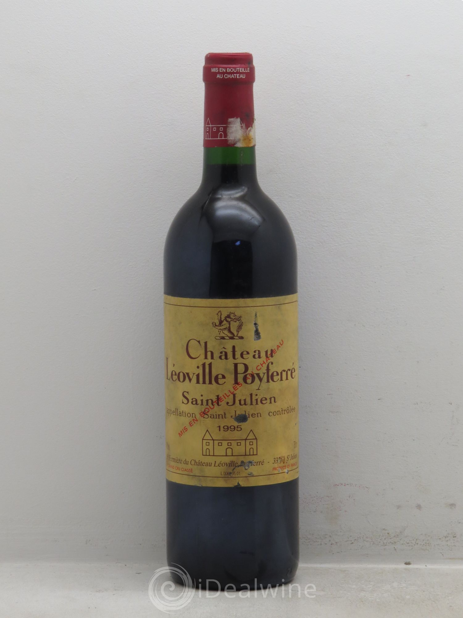 Château Léoville Poyferré 2ème Grand Cru Classé 1995 - Lot de 6 bouteilles - 0