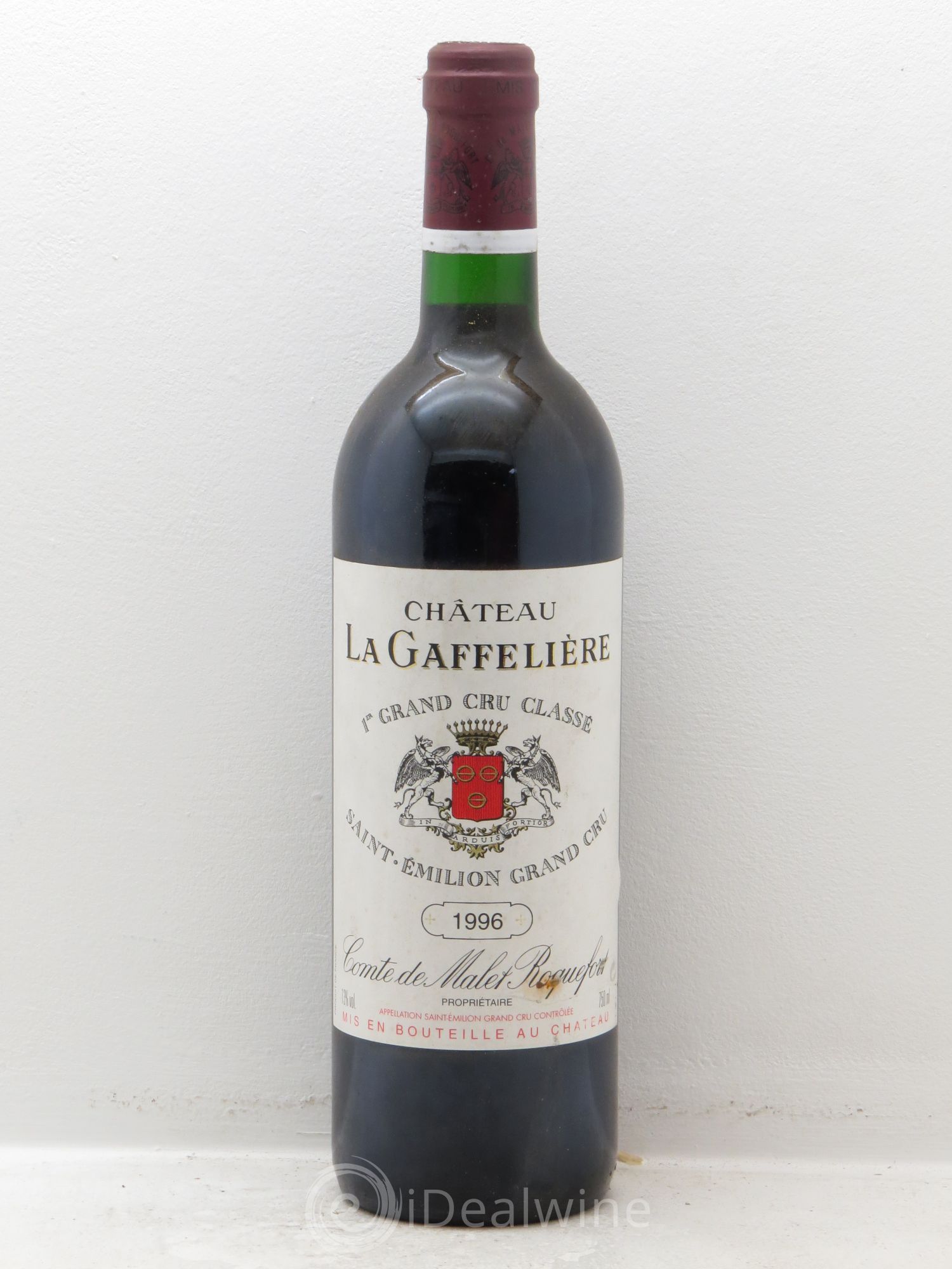 Château la Gaffelière 1er Grand Cru Classé B 1996 - Lot de 6 bouteilles - 0