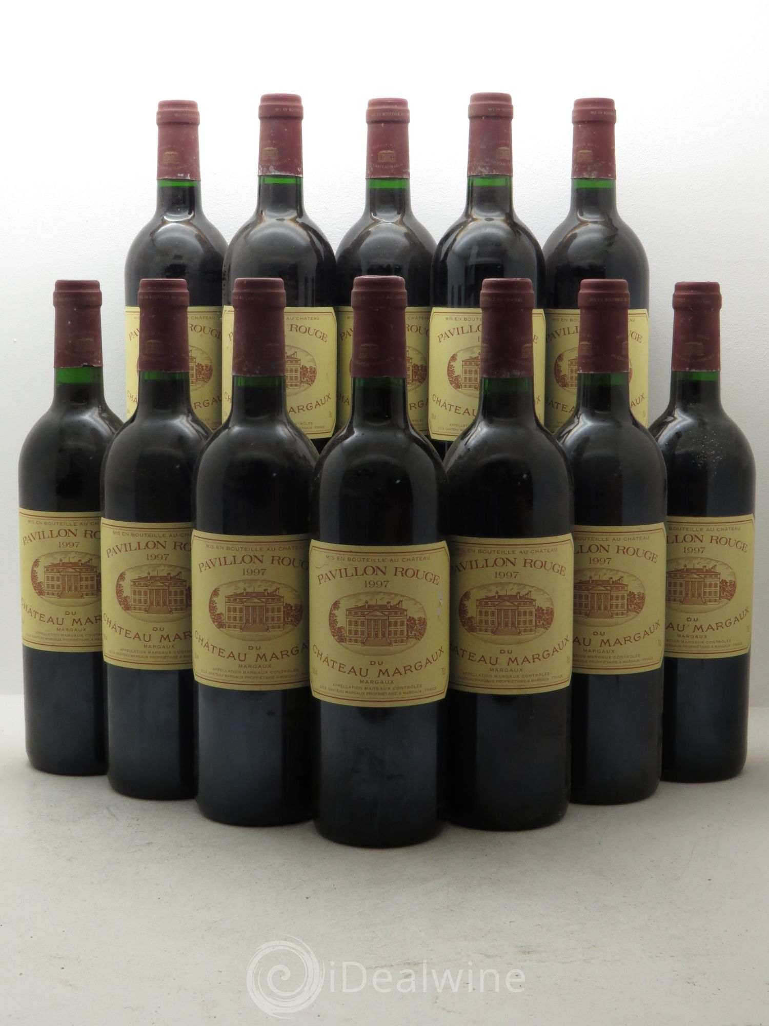 Pavillon Rouge du Château Margaux Second Vin 1997 - Lot de 12 bouteilles - 0