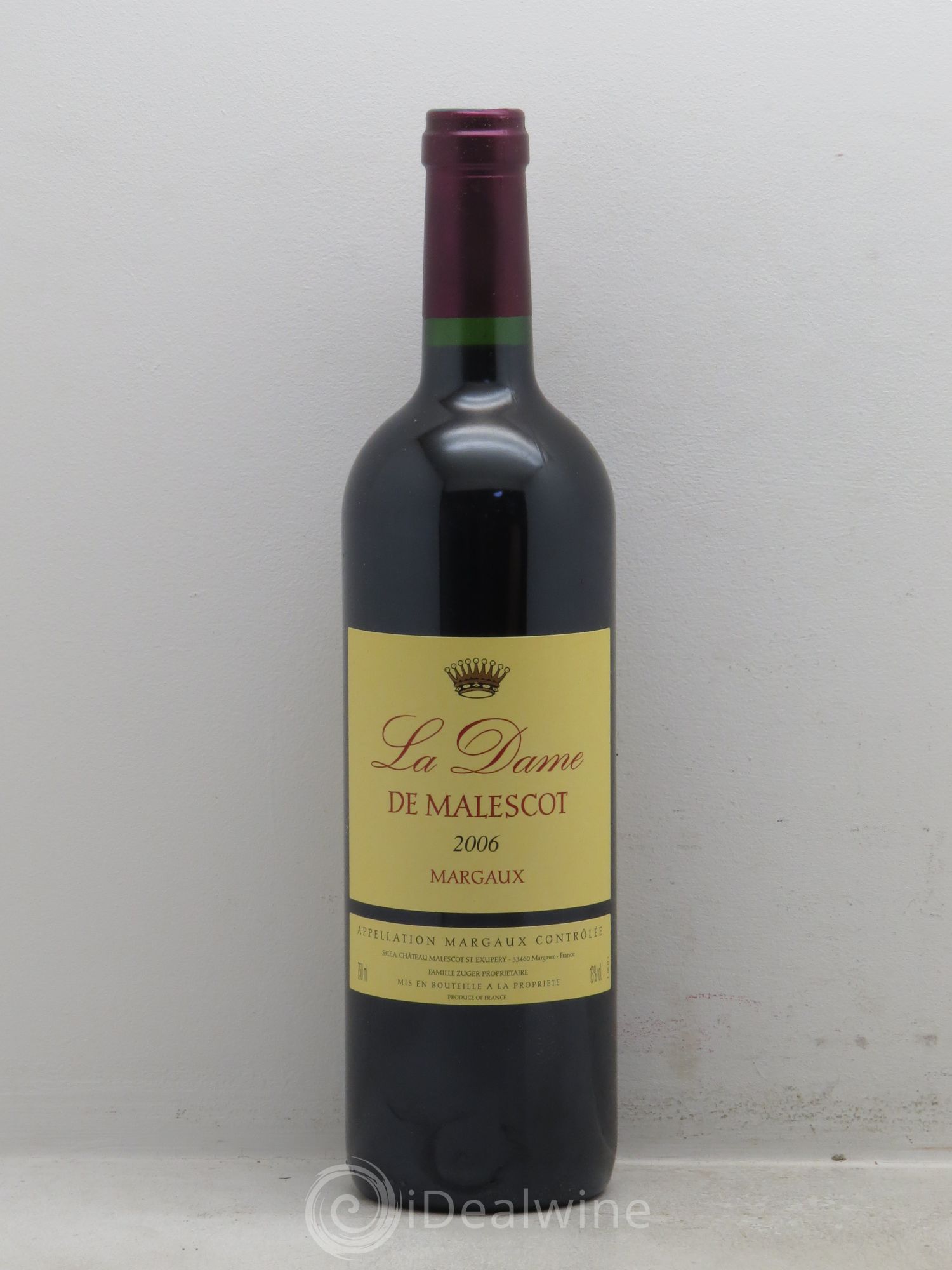 La Dame de Malescot 2006 - Lot de 12 bouteilles - 0