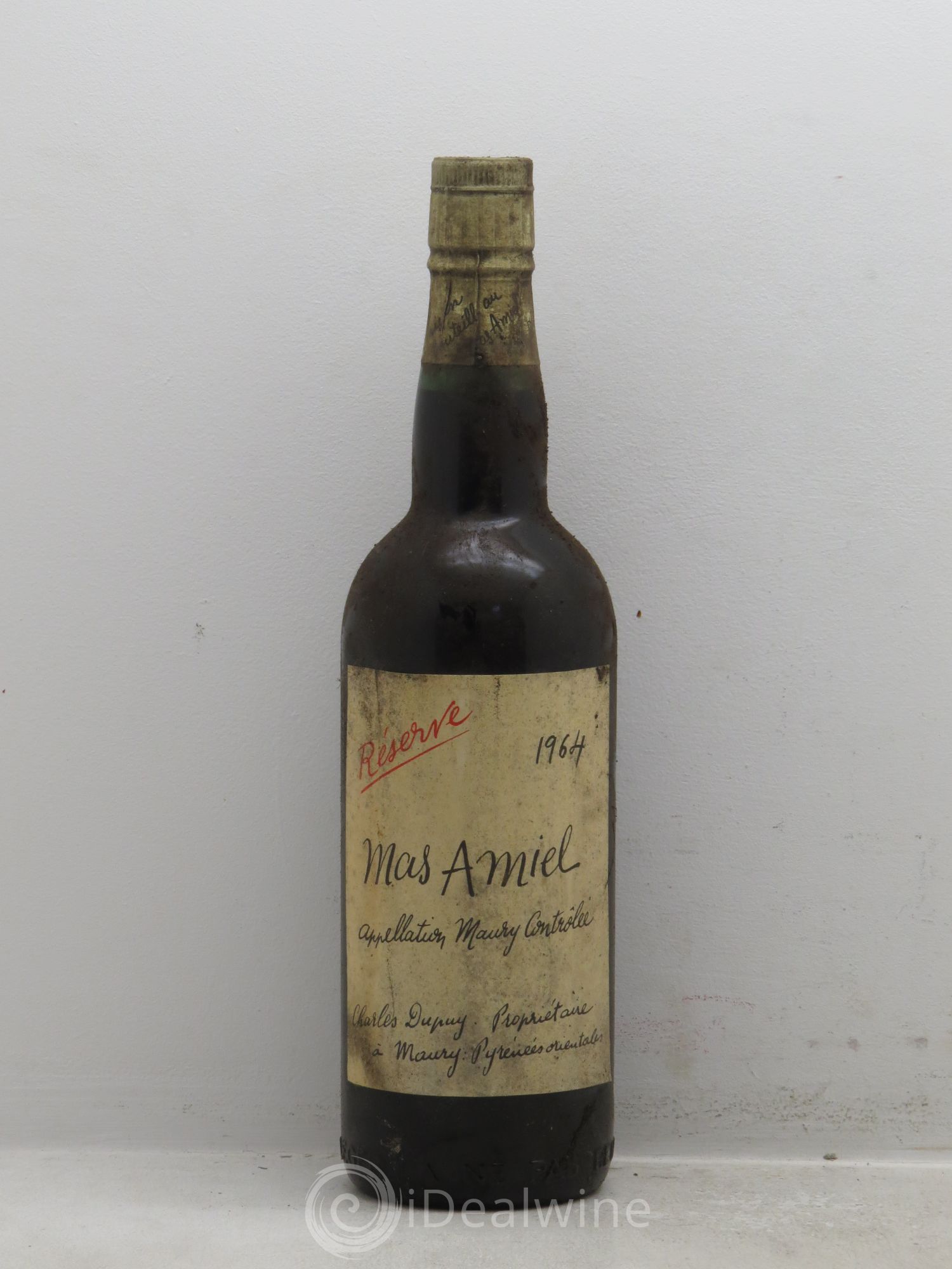 Maury Mas Amiel Charles Dupuy Réserve 1964 - Posten von 1 Flasche - 0