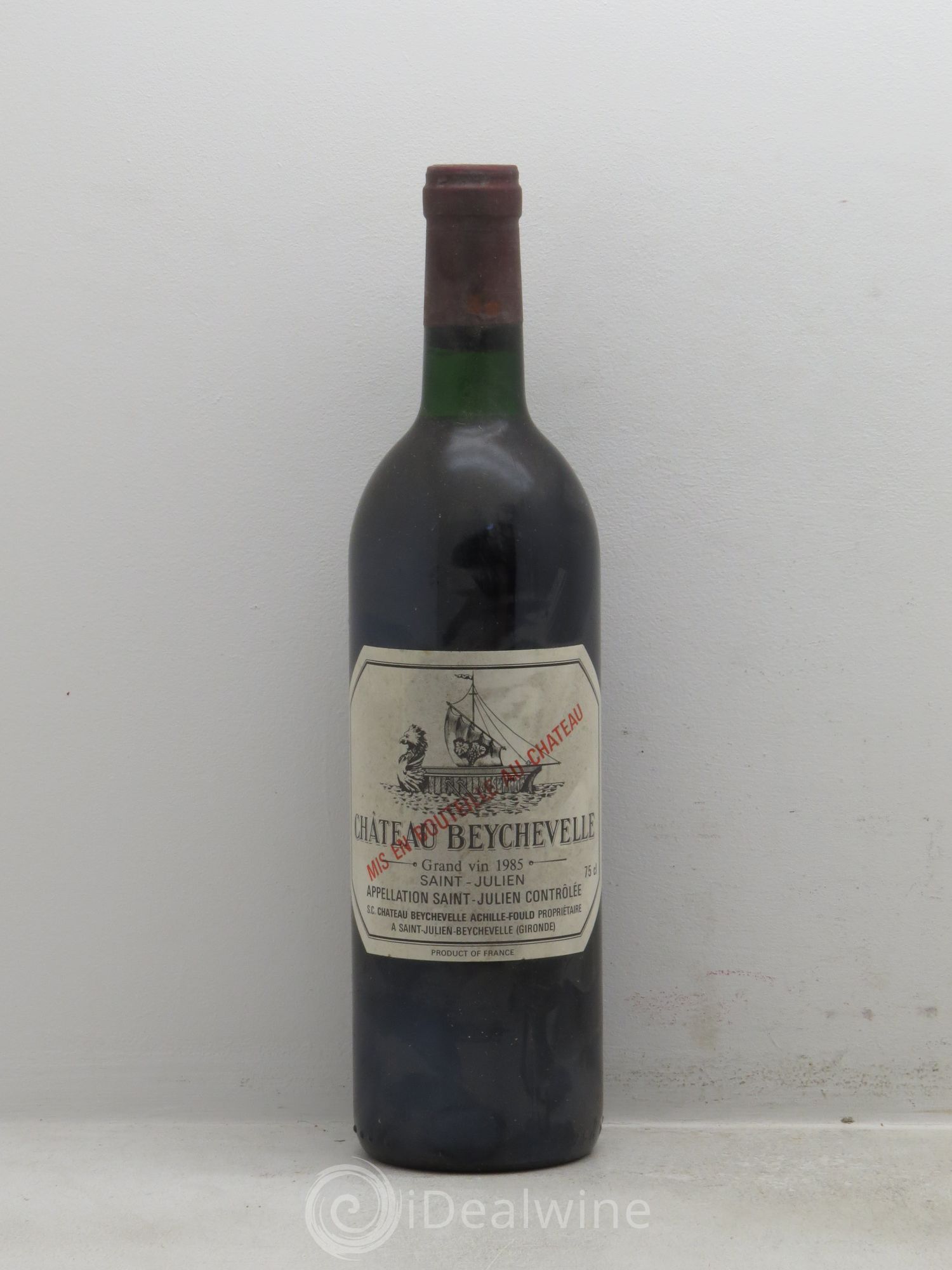 Château Beychevelle 4ème Grand Cru Classé 1985 - Lot de 6 bouteilles - 0