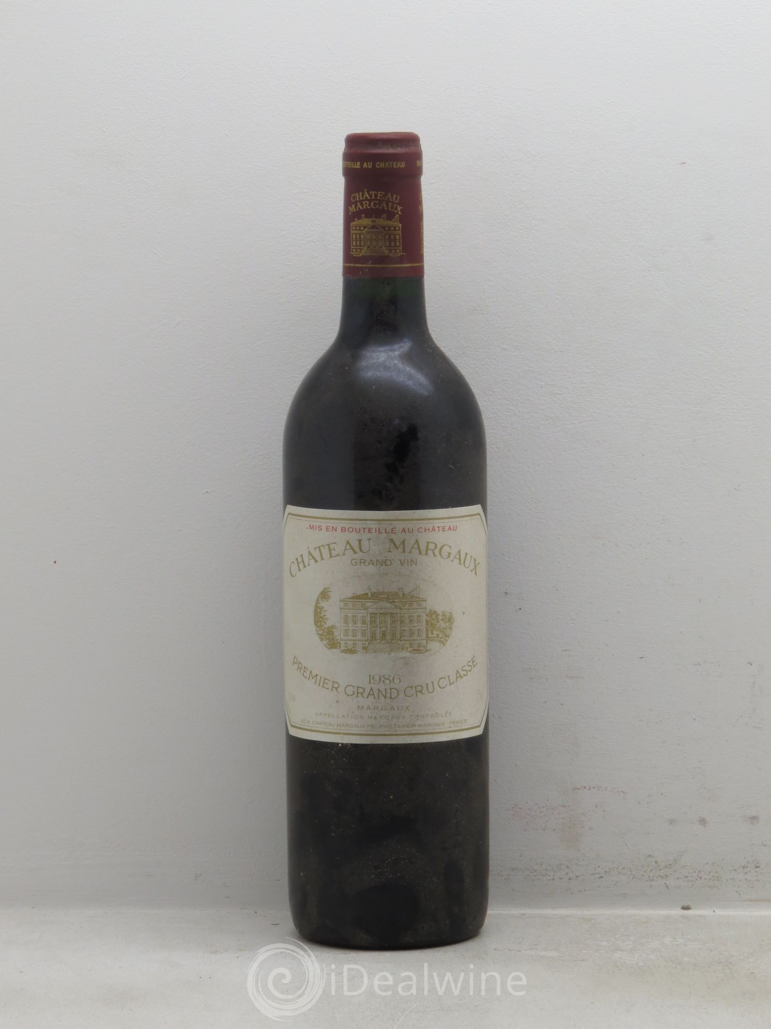 Château Margaux 1er Grand Cru Classé 1986 - Lot de 1 bouteille - 0