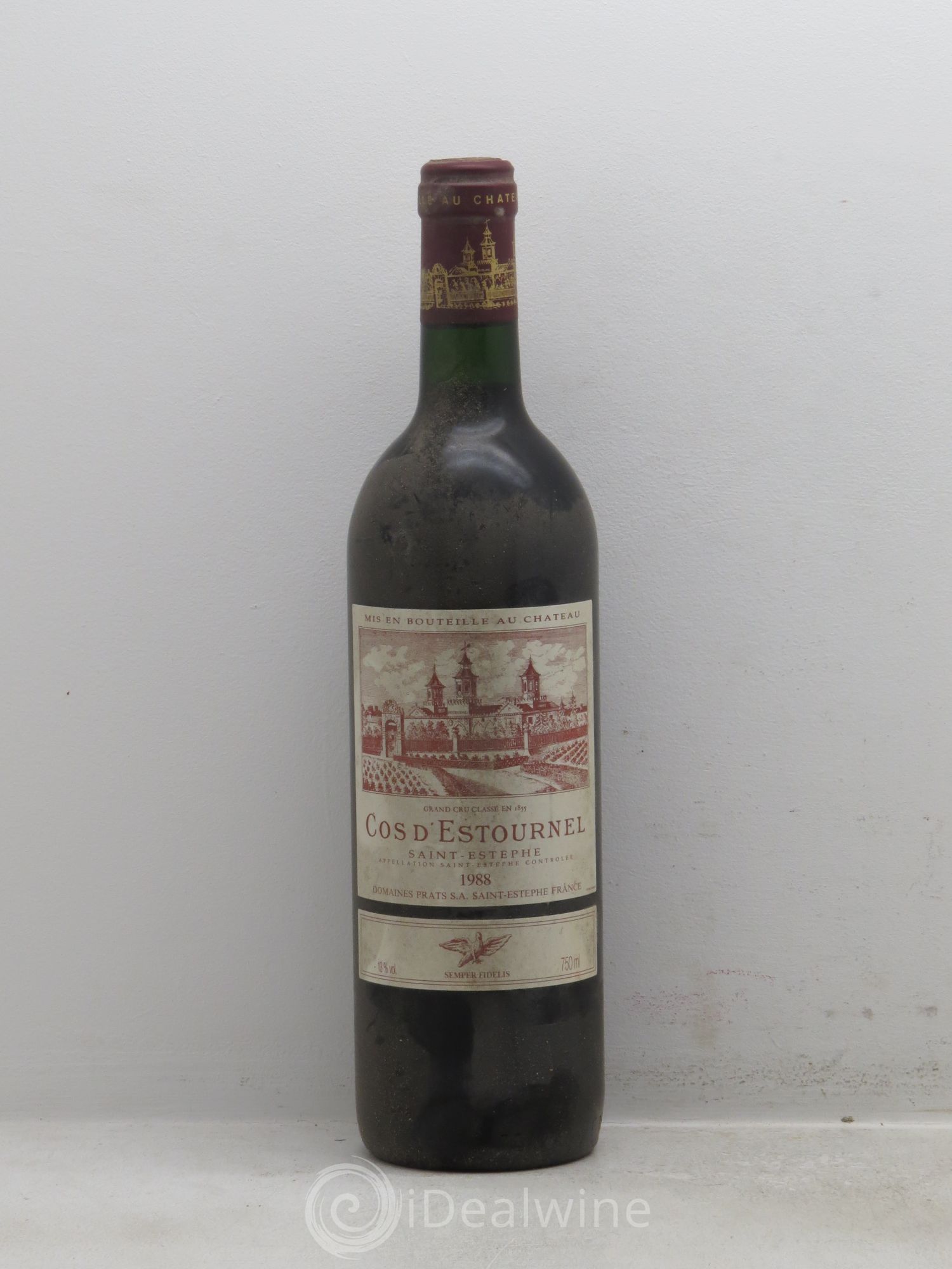 Cos d'Estournel 2ème Grand Cru Classé 1988 - Lot de 6 bouteilles - 0