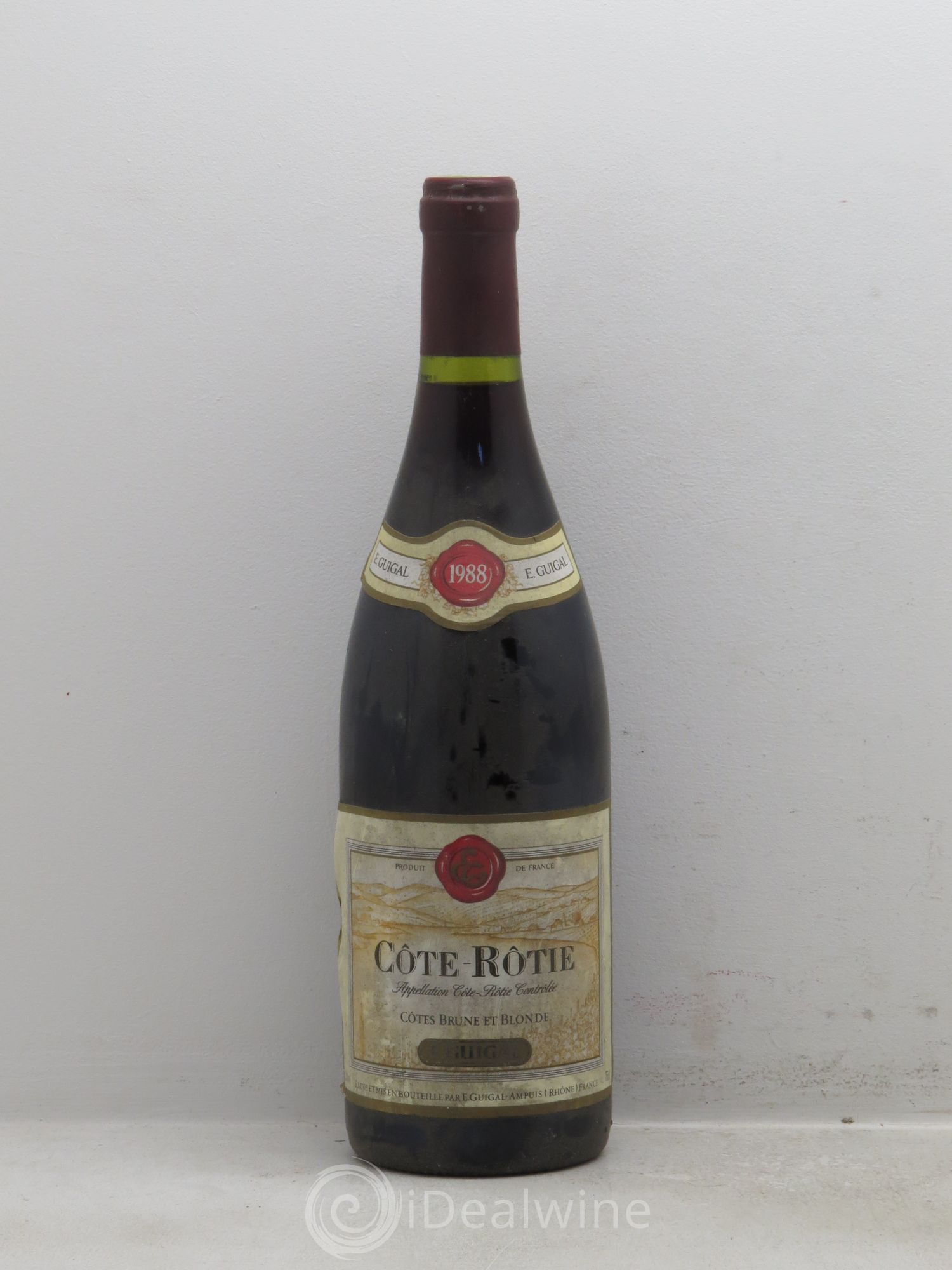 Côte-Rôtie Côtes Brune et Blonde Guigal 1988 - Lot de 1 bouteille - 0