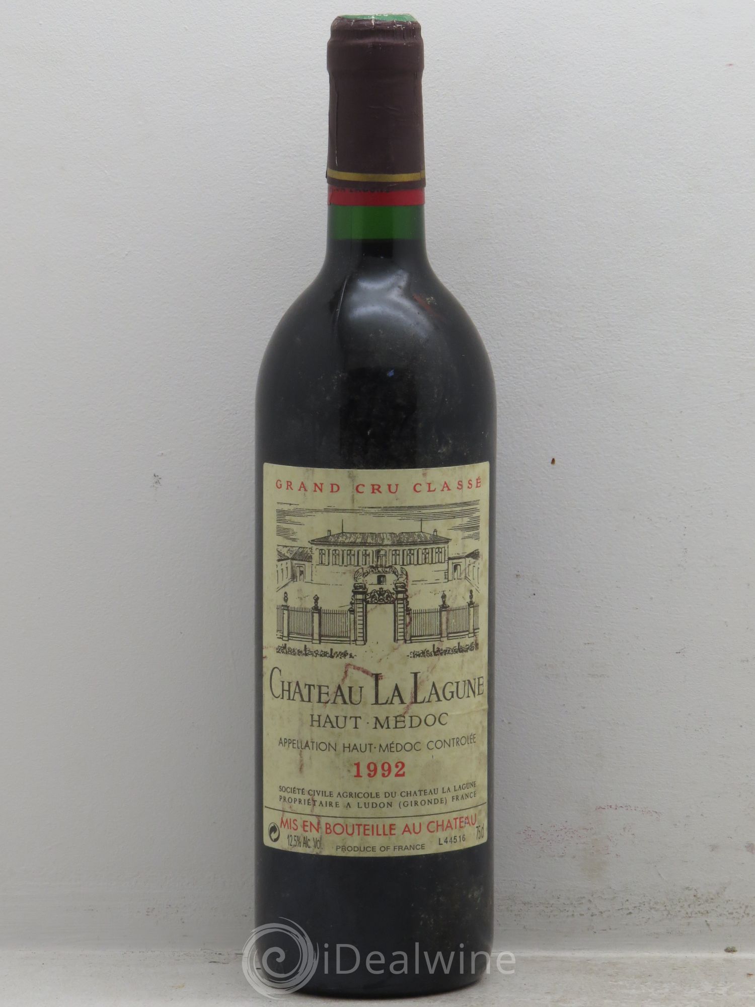 Château la Lagune 3ème Grand Cru Classé 1992 - Lot de 1 bouteille - 0