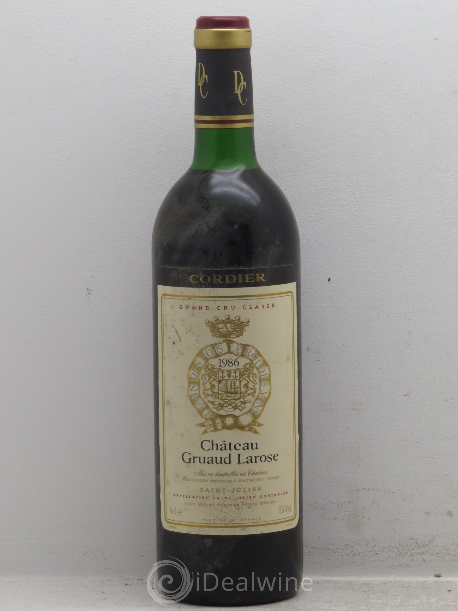 Château Gruaud Larose 2ème Grand Cru Classé 1986 - Lot de 1 bouteille - 0