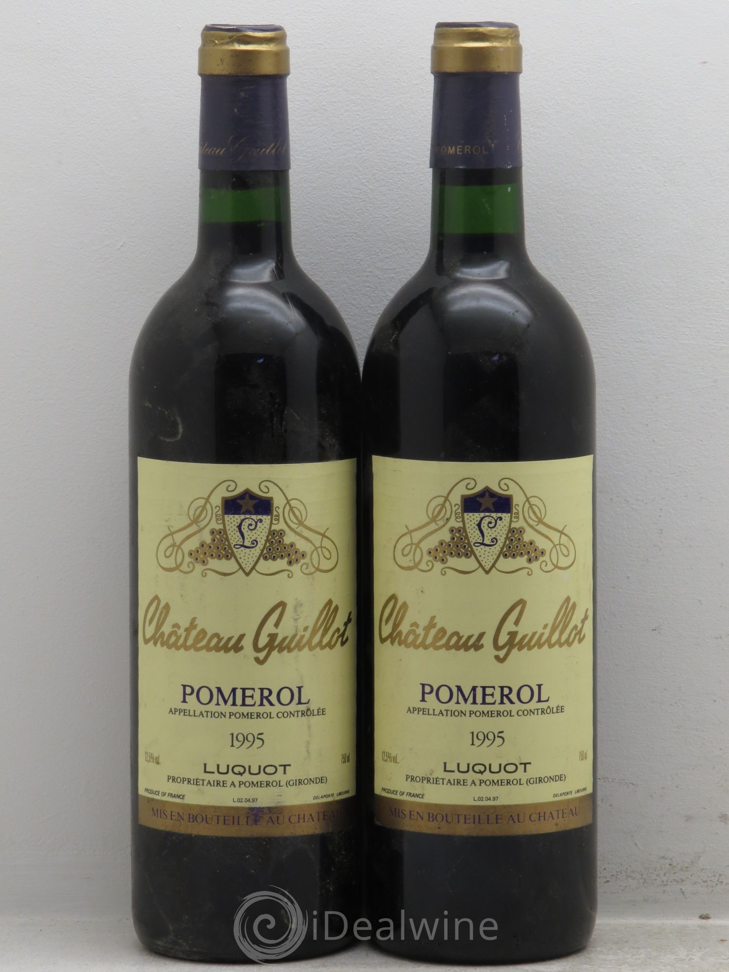 Château Guillot 1995 - Lot de 2 bouteilles - 0