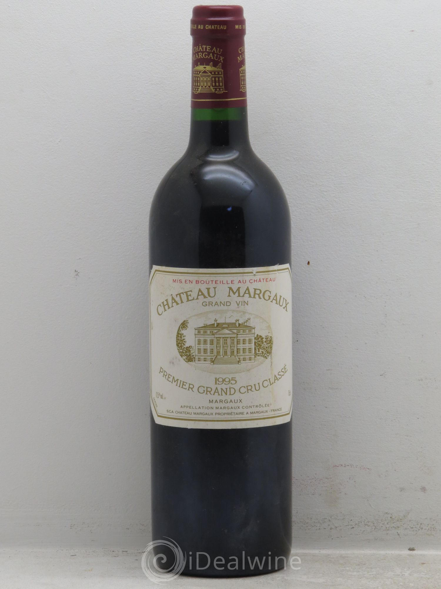 Château Margaux 1er Grand Cru Classé 1995 - Lot de 1 bouteille - 0