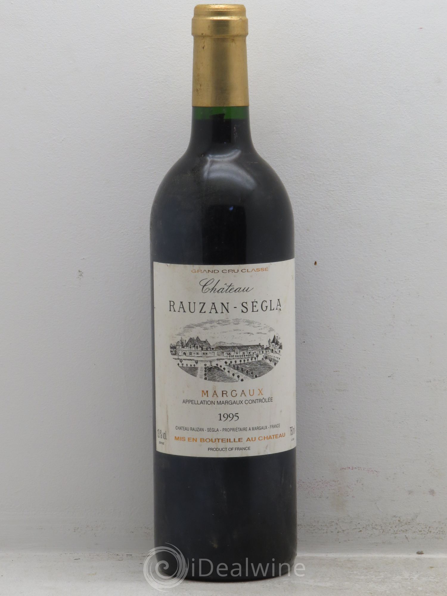 Château Rauzan Ségla Grand Cru Classé 1995 - Lot de 1 bouteille - 0