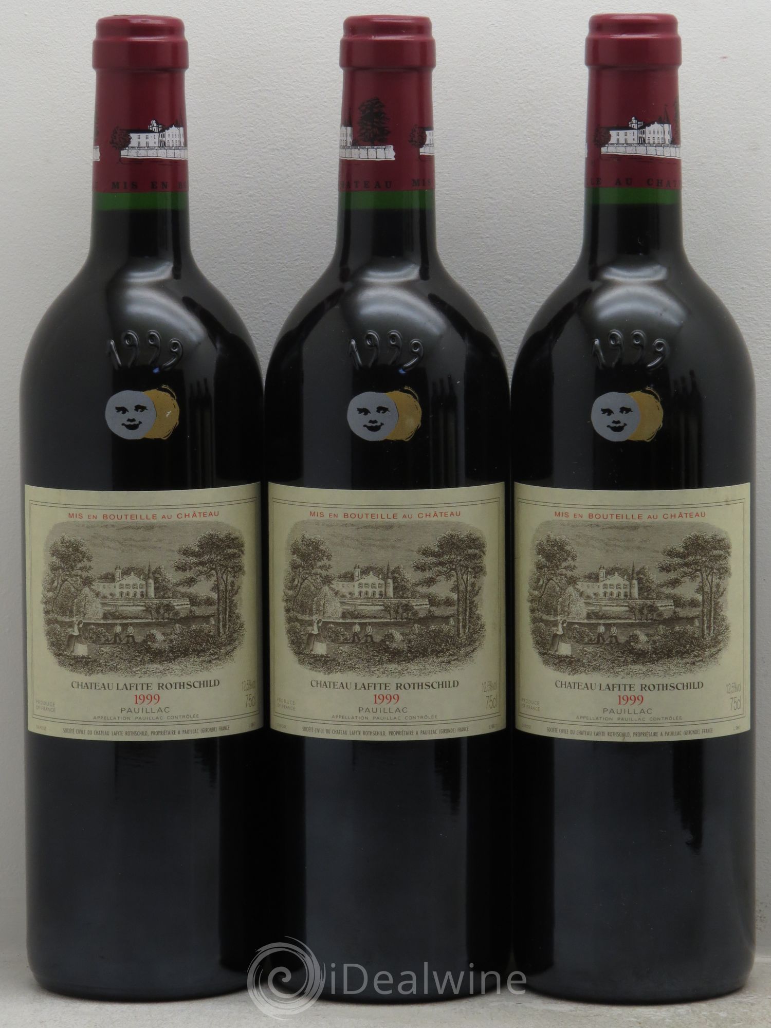 Château Lafite Rothschild 1er Grand Cru Classé 1999 - Lot de 6 bouteilles - 1