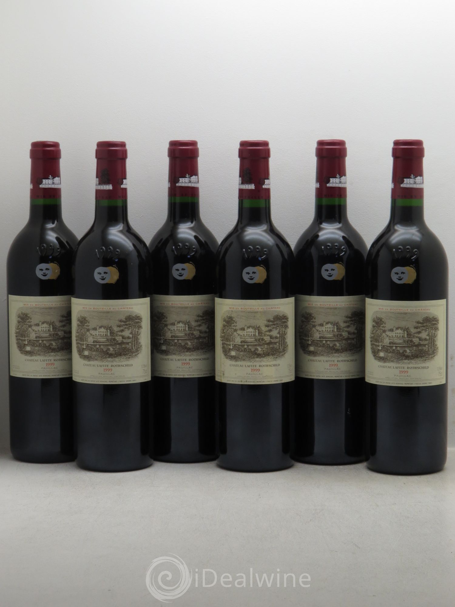 Château Lafite Rothschild 1er Grand Cru Classé 1999 - Lot de 6 bouteilles - 0