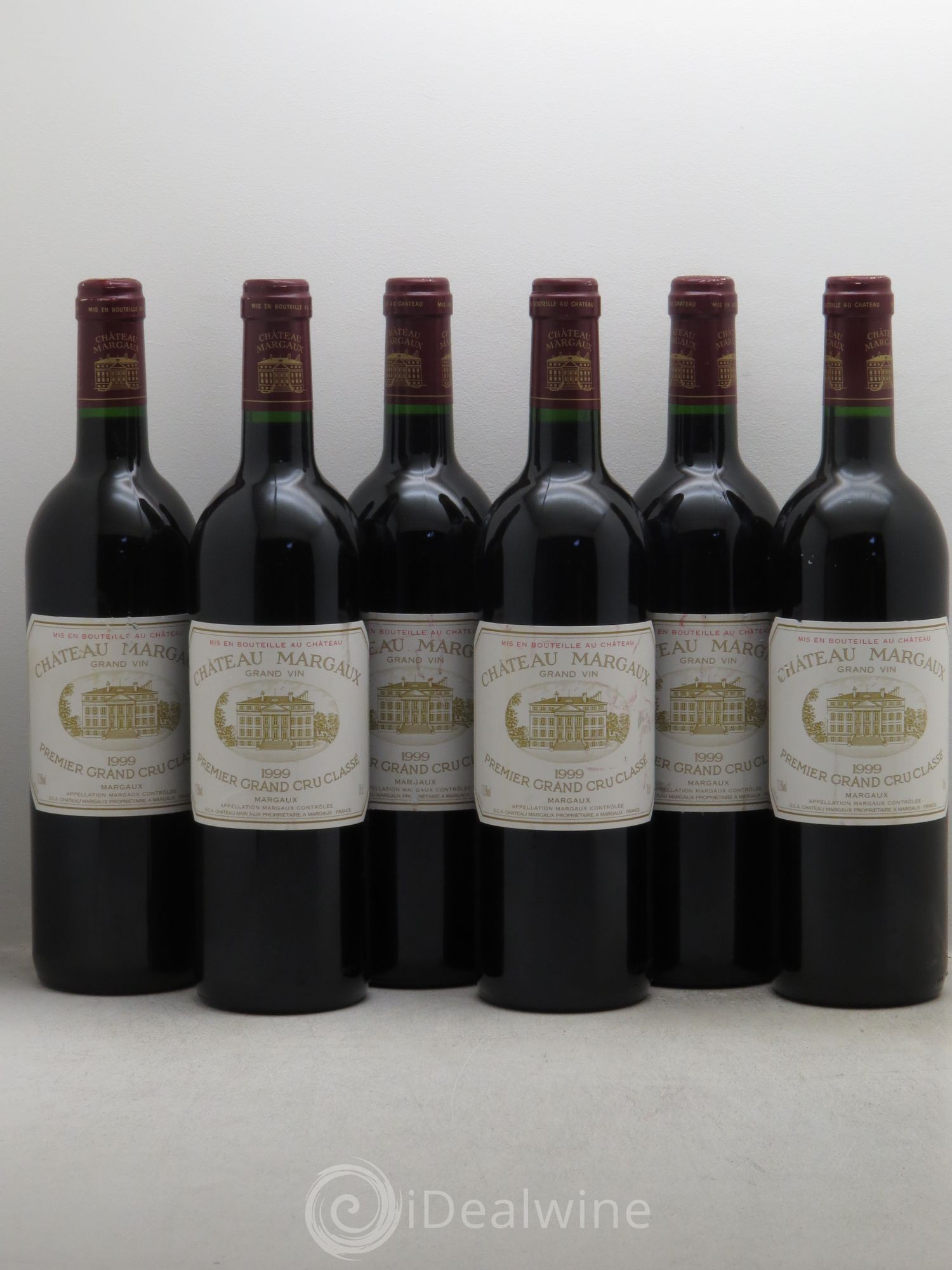 Château Margaux 1er Grand Cru Classé 1999 - Lot de 6 bouteilles - 0