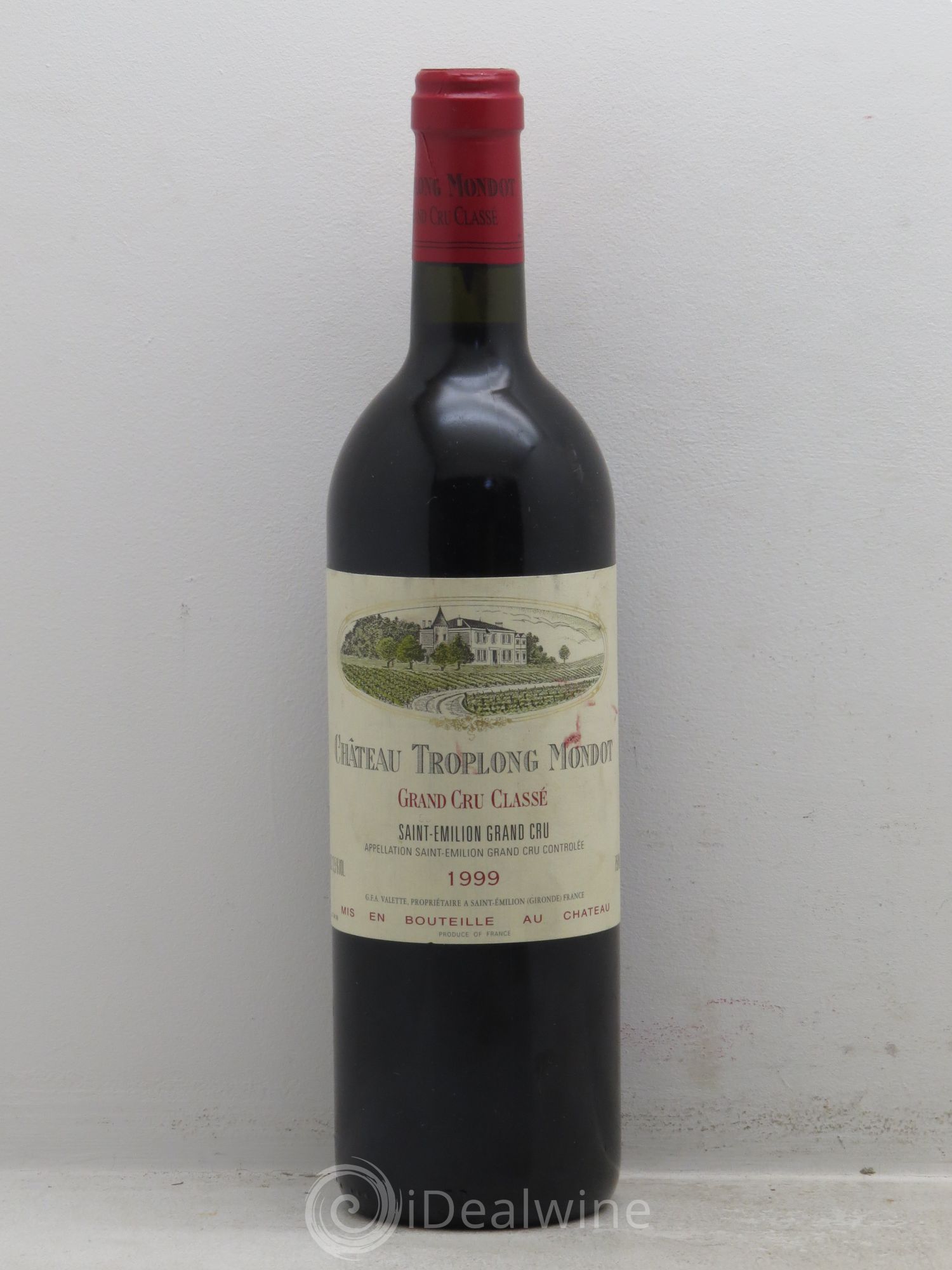 Château Troplong Mondot 1er Grand Cru Classé B 1999 - Lot de 6 bouteilles - 0