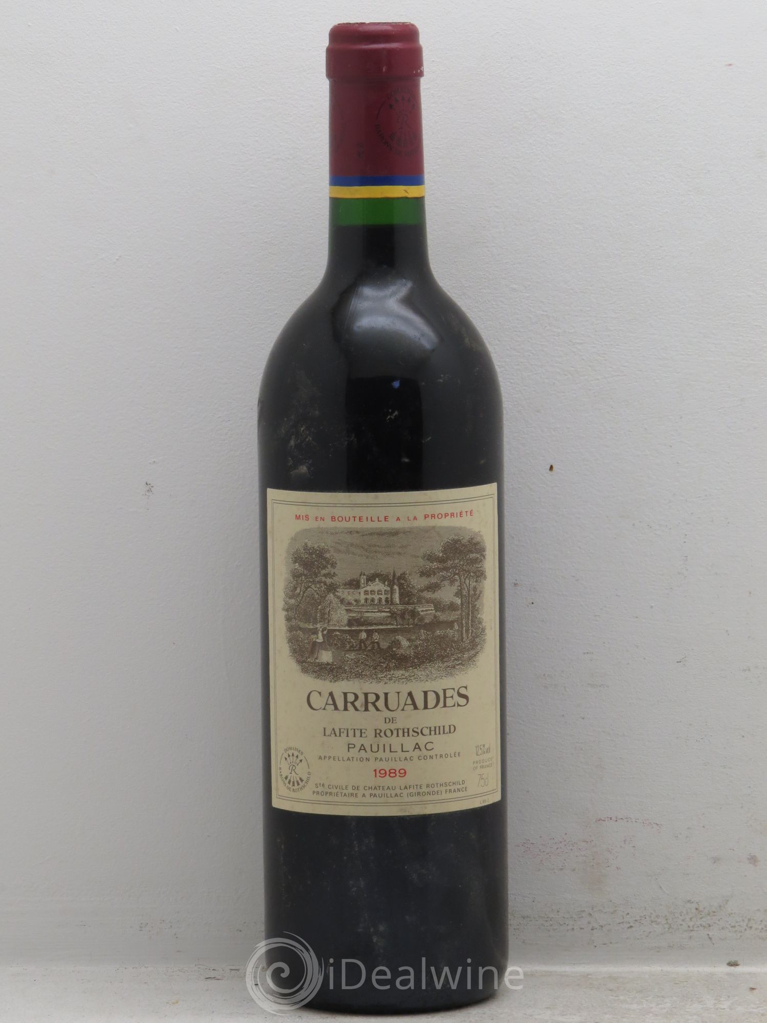 Carruades de Lafite Rothschild Second Vin 1989 - Lot de 1 bouteille - 0