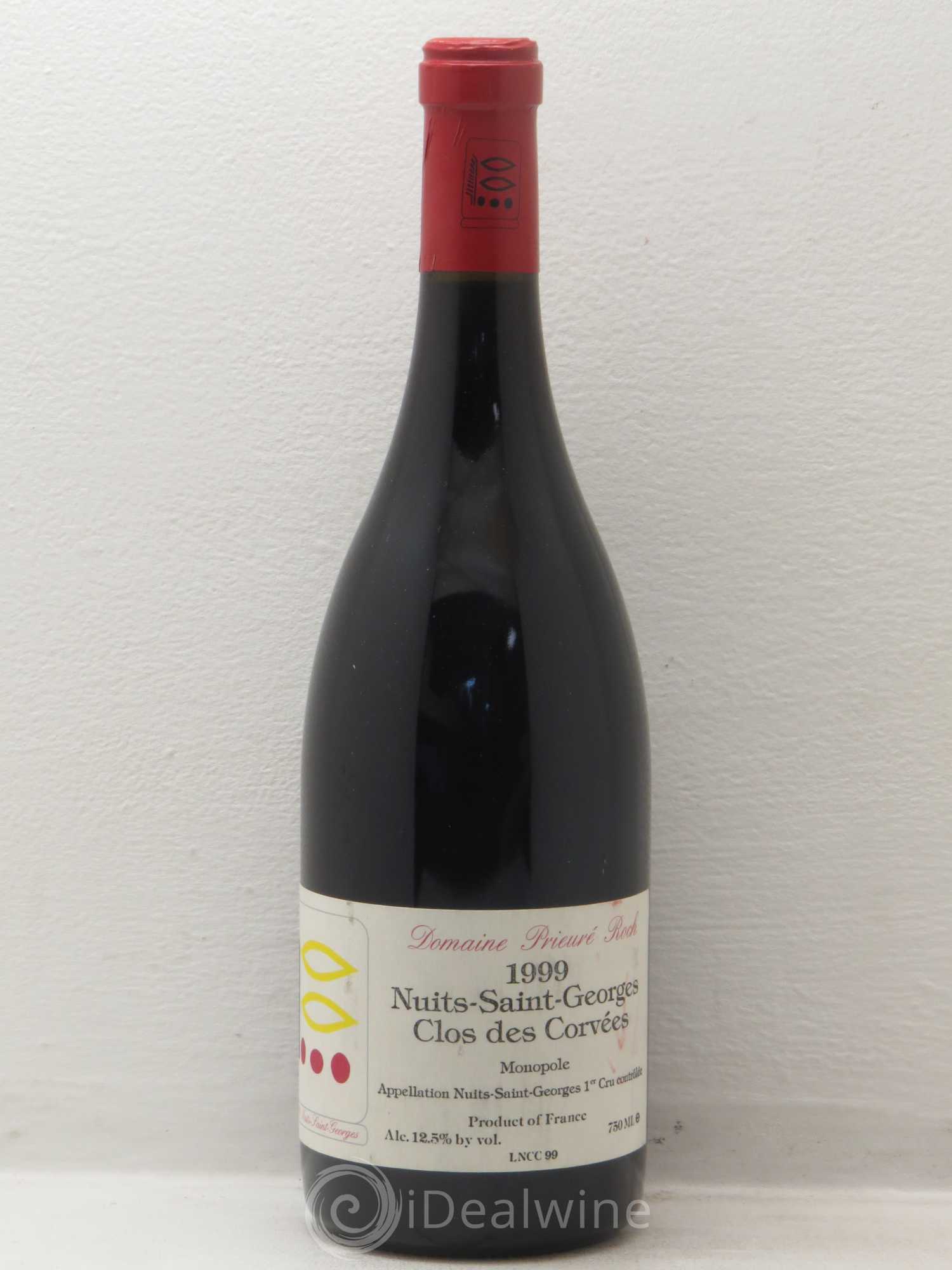 Nuits-Saint-Georges 1er Cru Le Clos des Corvées Prieuré Roch 1999 - Lot de 1 bouteille - 0