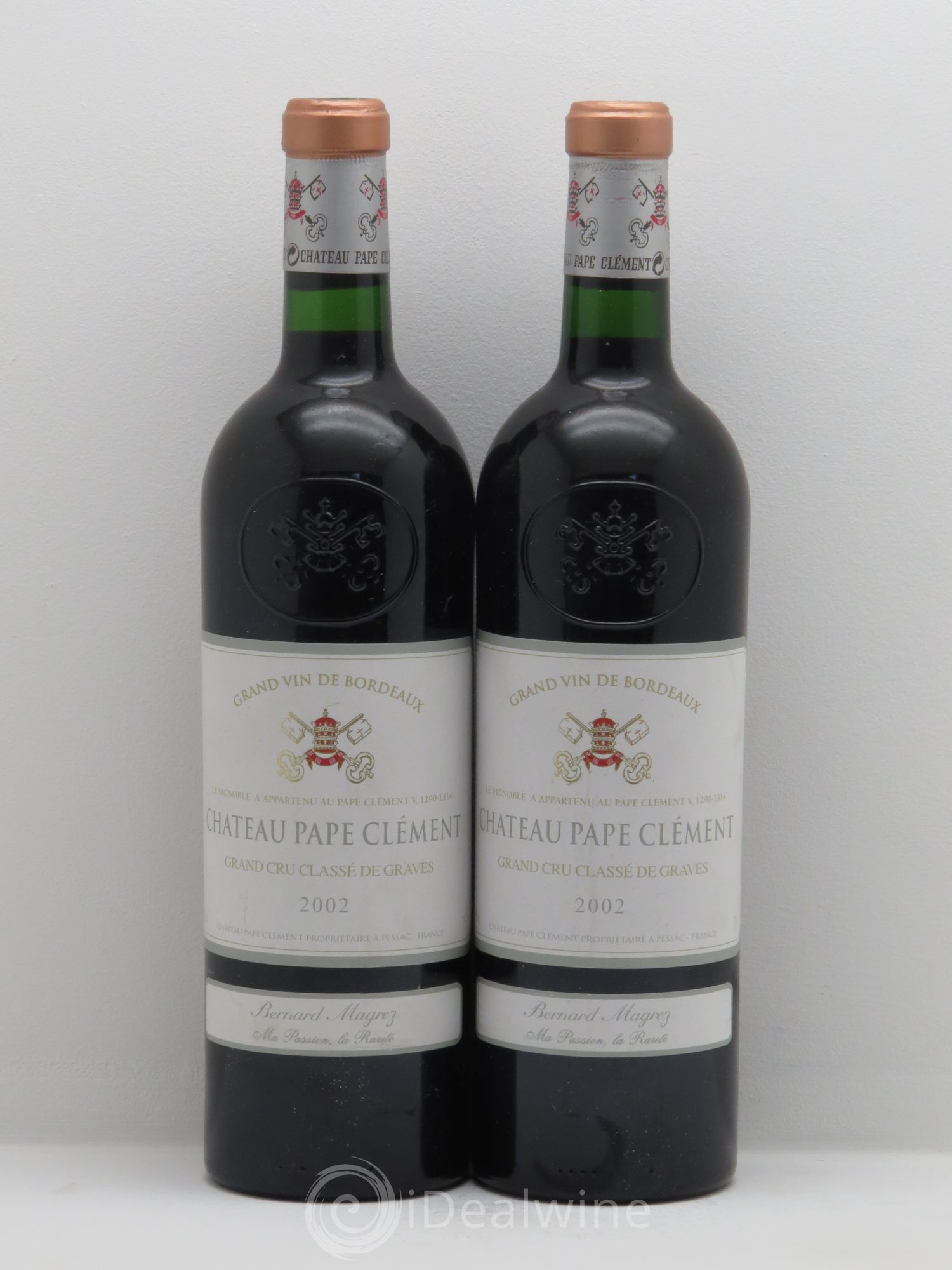 Château Pape Clément Cru Classé de Graves 2002 - Lot de 2 bouteilles - 0