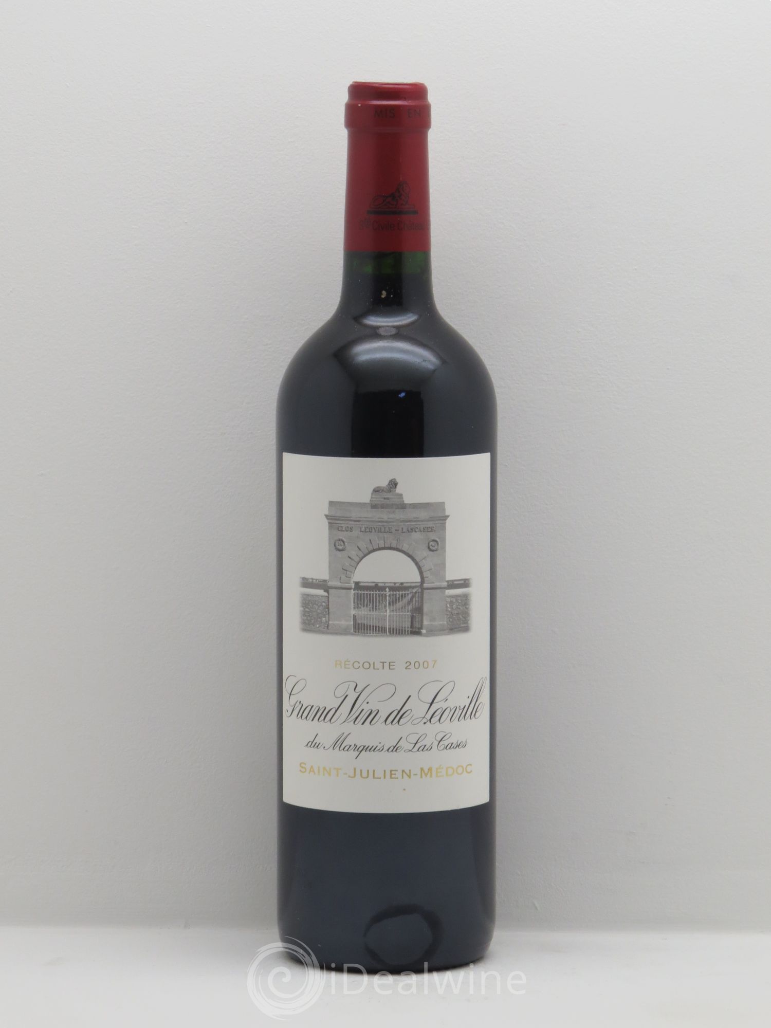 Château Léoville Las Cases 2ème Grand Cru Classé 2007 - Lot de 1 bouteille - 0