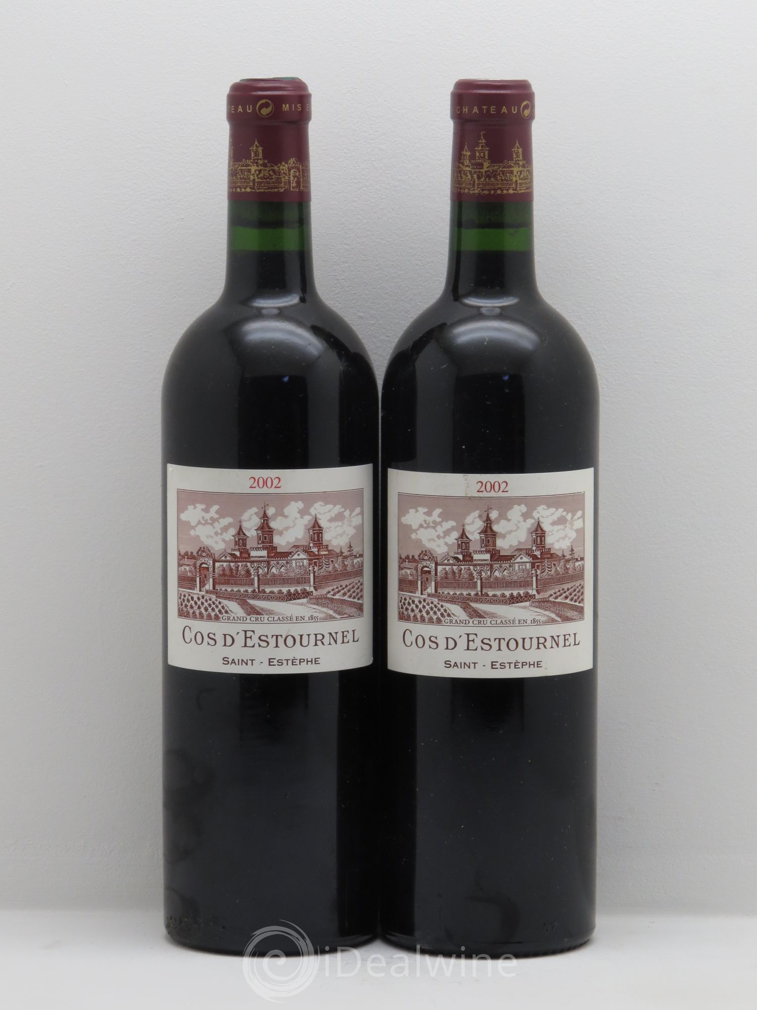 Cos d'Estournel 2ème Grand Cru Classé 2002 - Lot de 2 bouteilles - 0